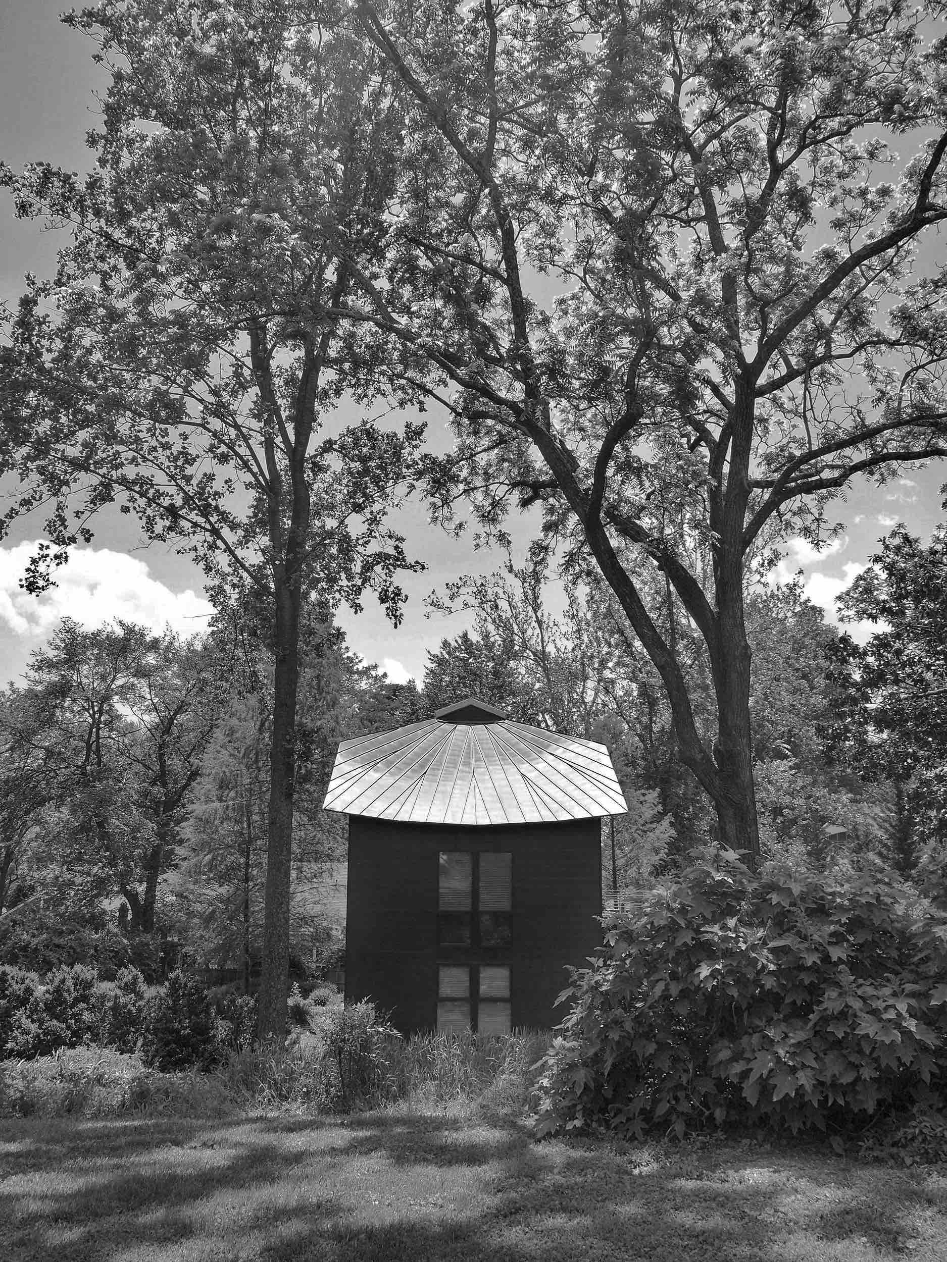 North roof | Timepiece Residence and Studio Charlottesville | PARABOLA Architecture