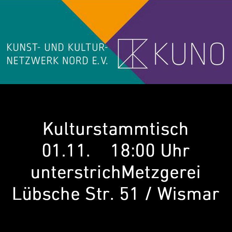 Kulturstammtisch für alle Kultur- interessierten  01.11.24, 18:00 Uhr