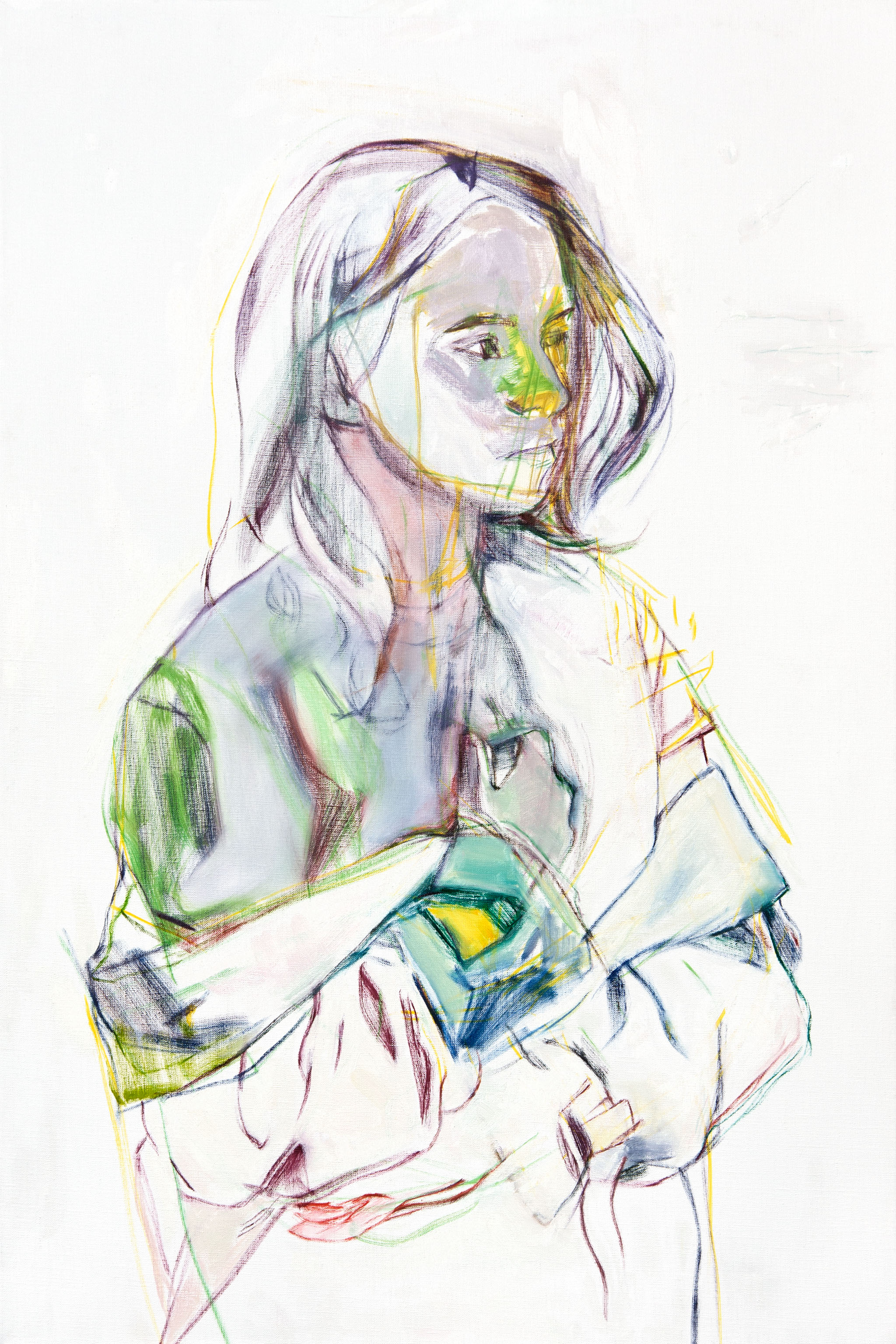 mariamenshikova 36x24 on linen 2019