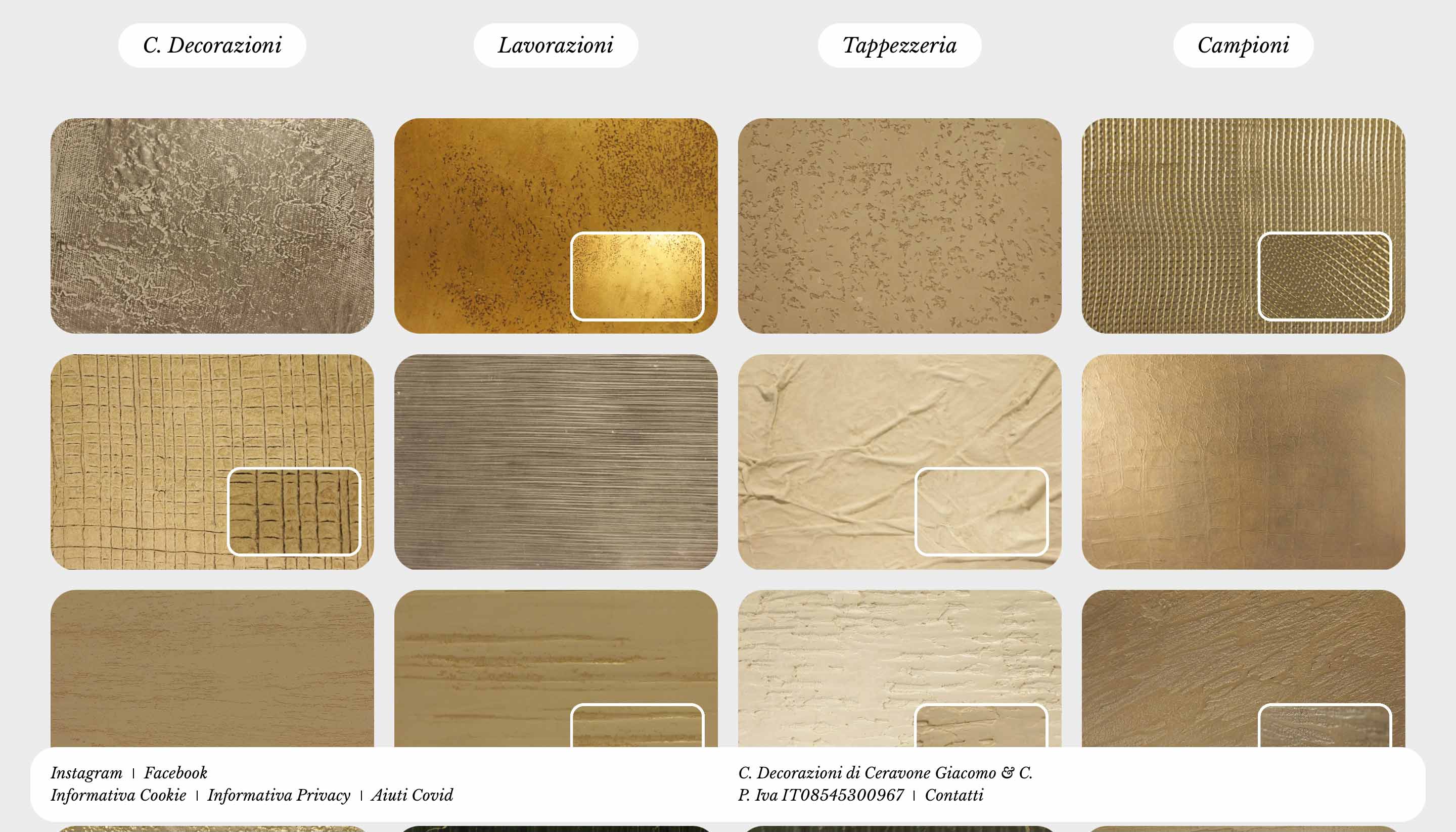 giallo studio c. decorazioni web graphic design