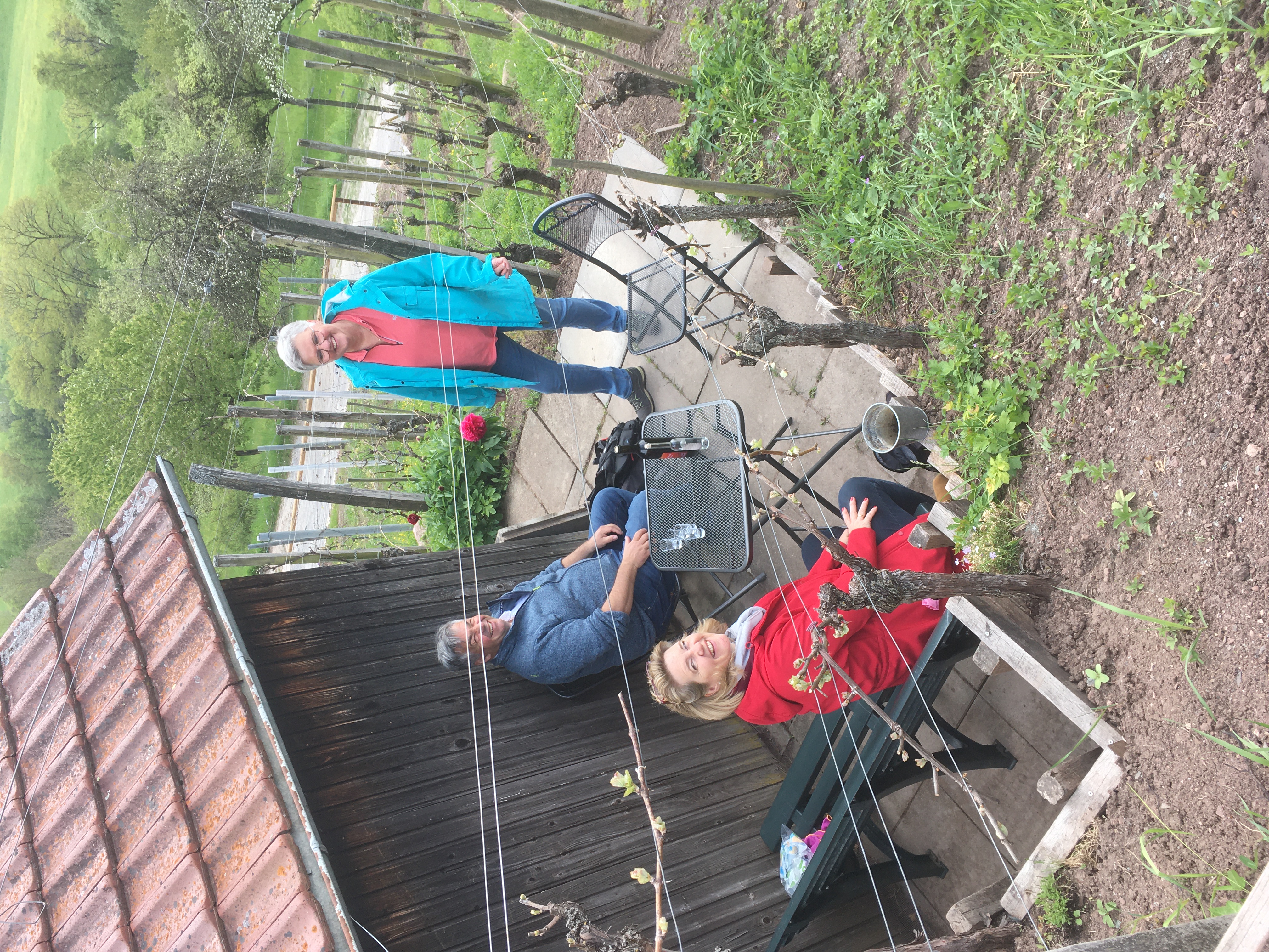 Christiane und Fritz mit Gitti (†)