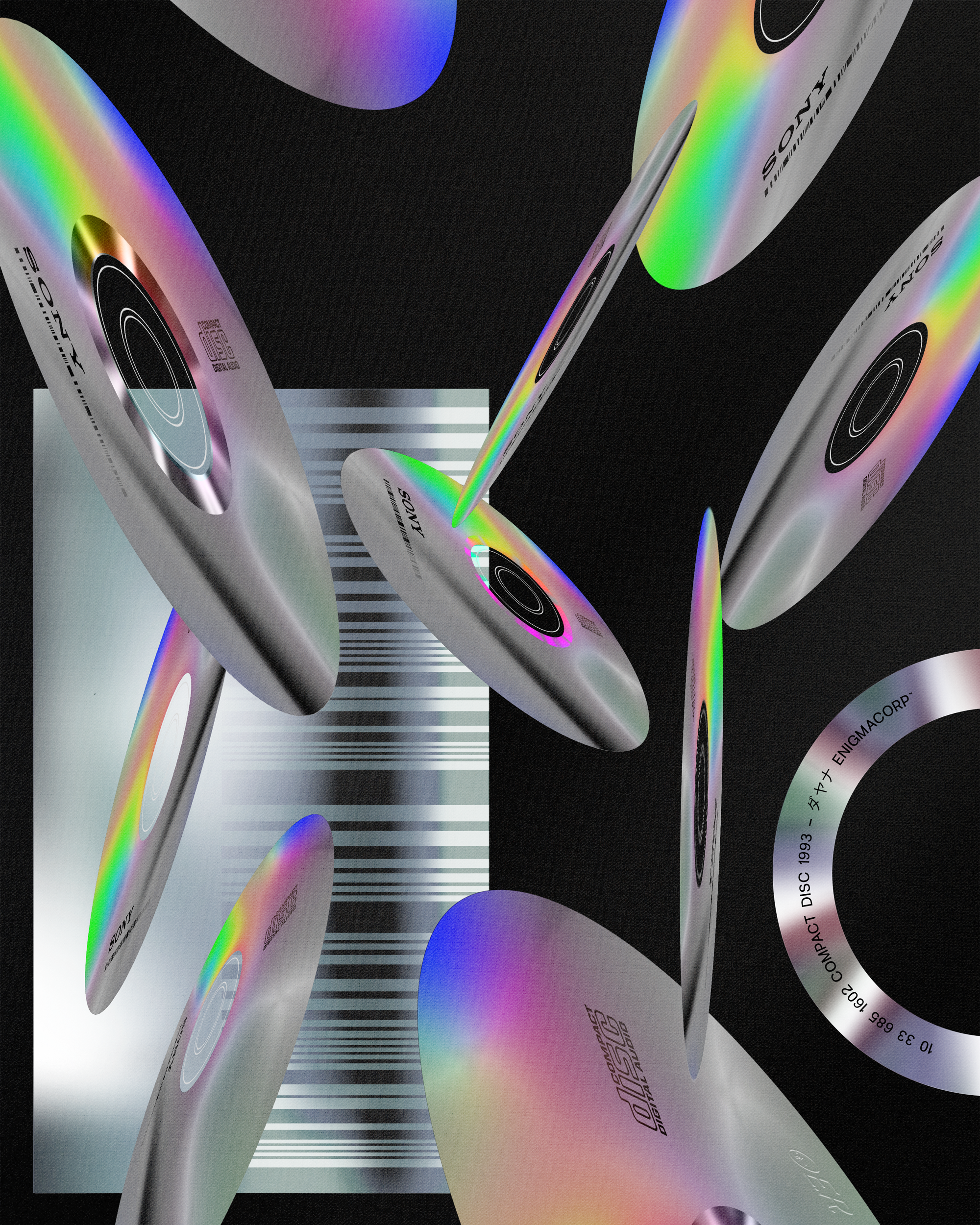 Compact disc rain. ✶2021