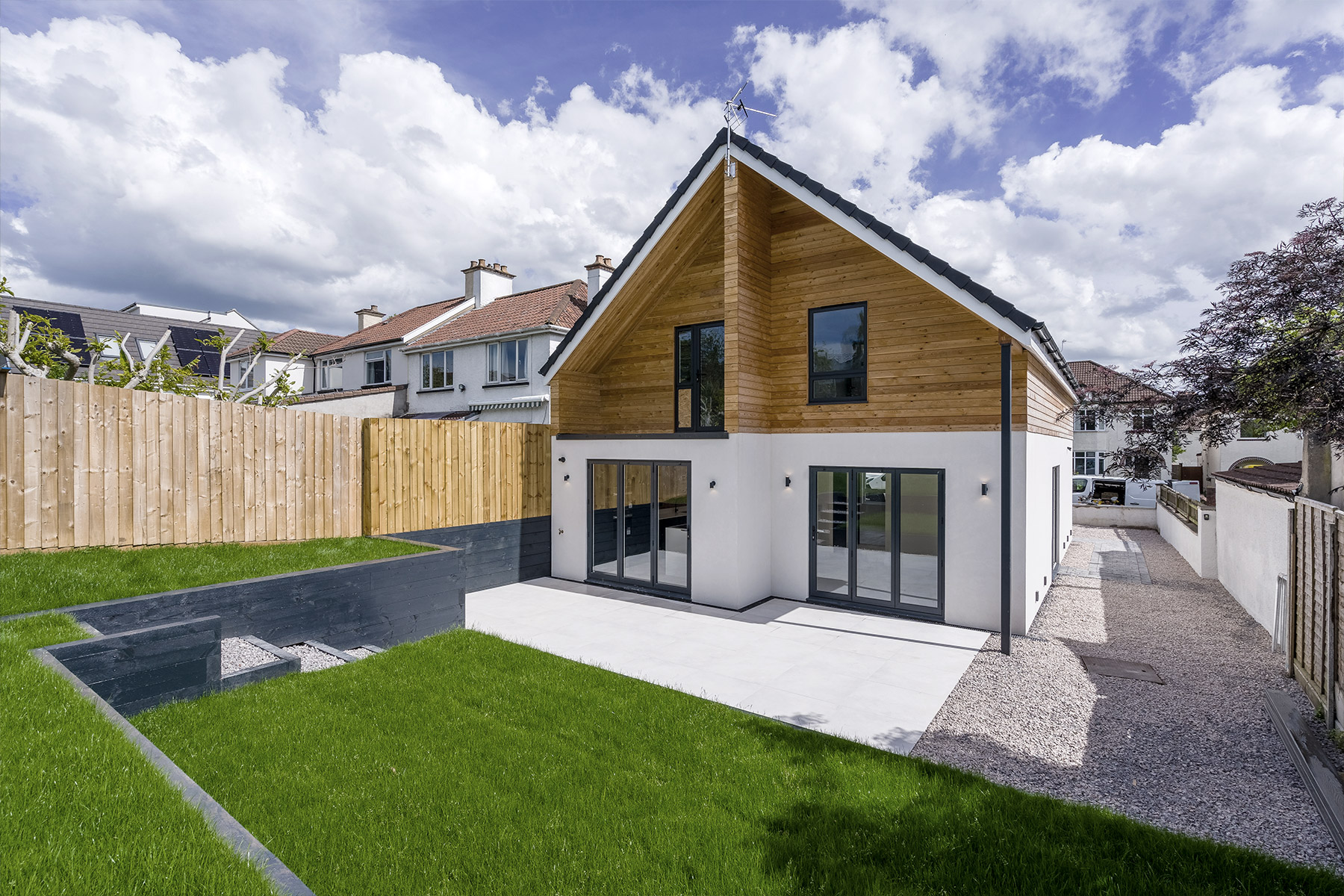 Rear of bungalow conversion in Horfield, Bristol