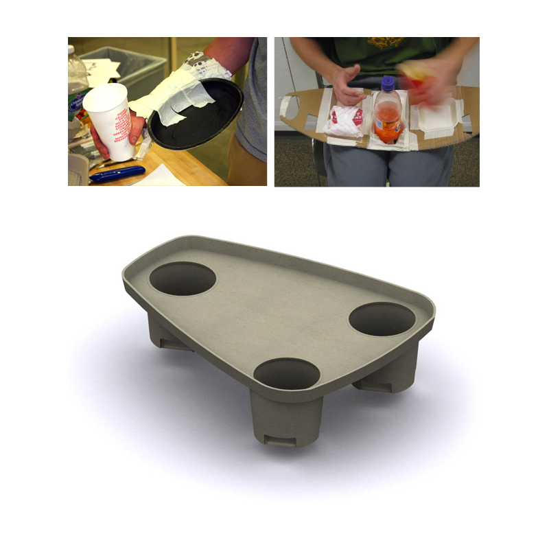 On-the-go food packaging concept