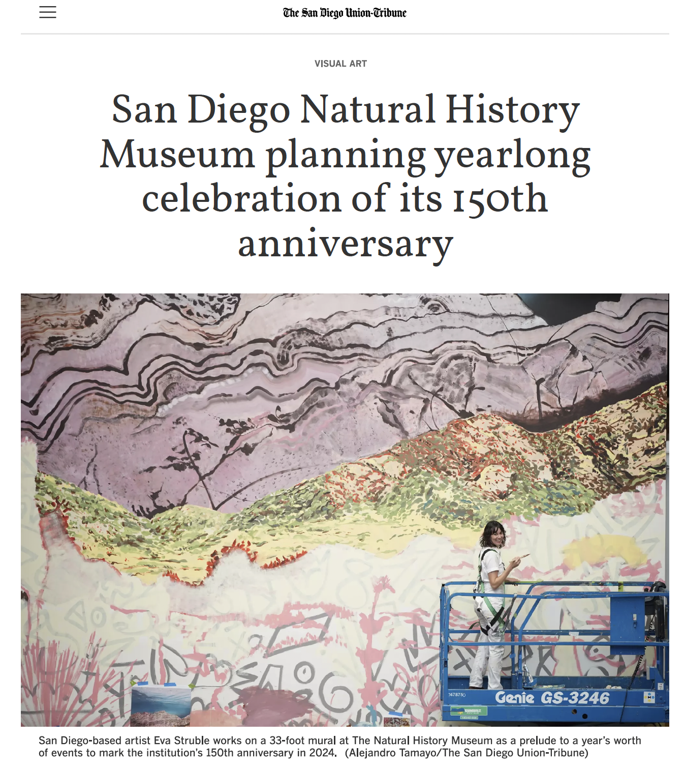 San Diego Union Tribune Press, Michael James Rocha, Nov 7, 2023