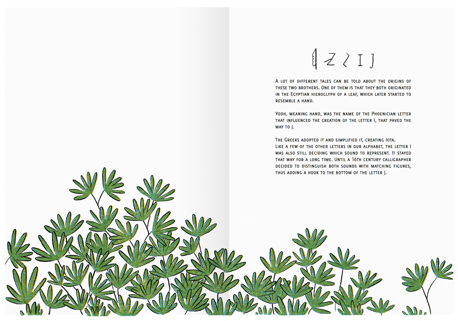 Letters I/J intro