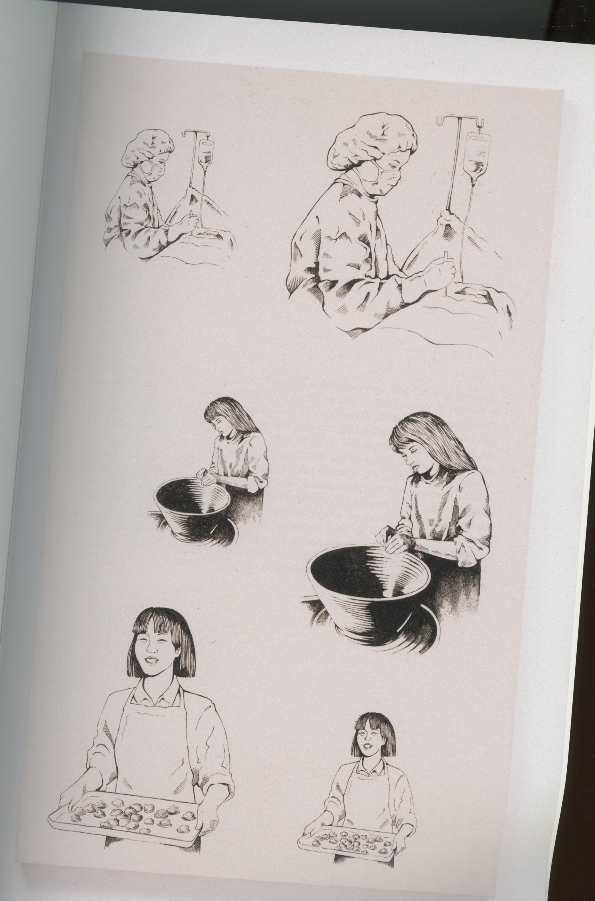 Paintings of Illustrations of WOMEN AT WORK – Maia Ruth Lee - frog life MART