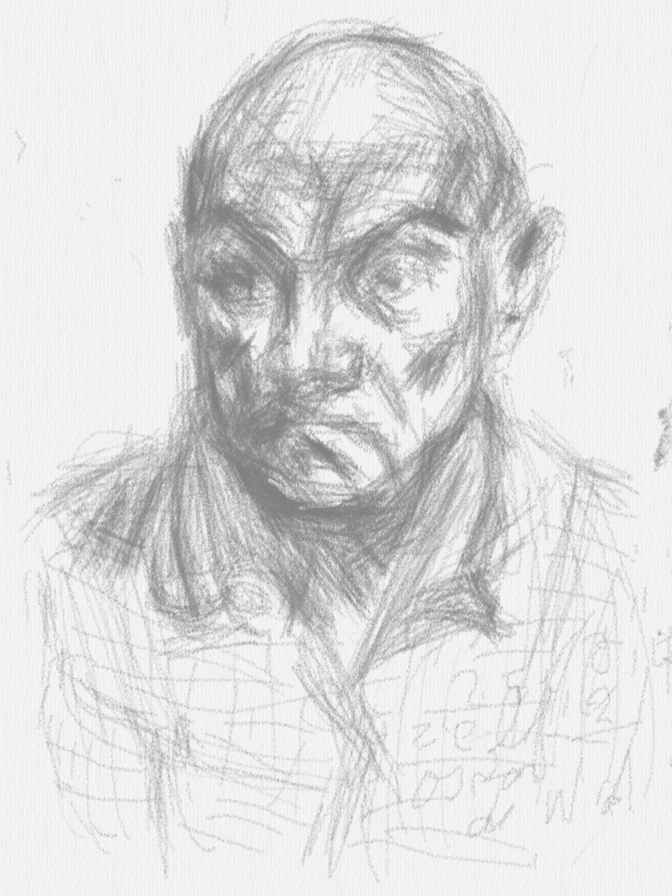 Zelf 2010 - iPad drawing (with thumb)