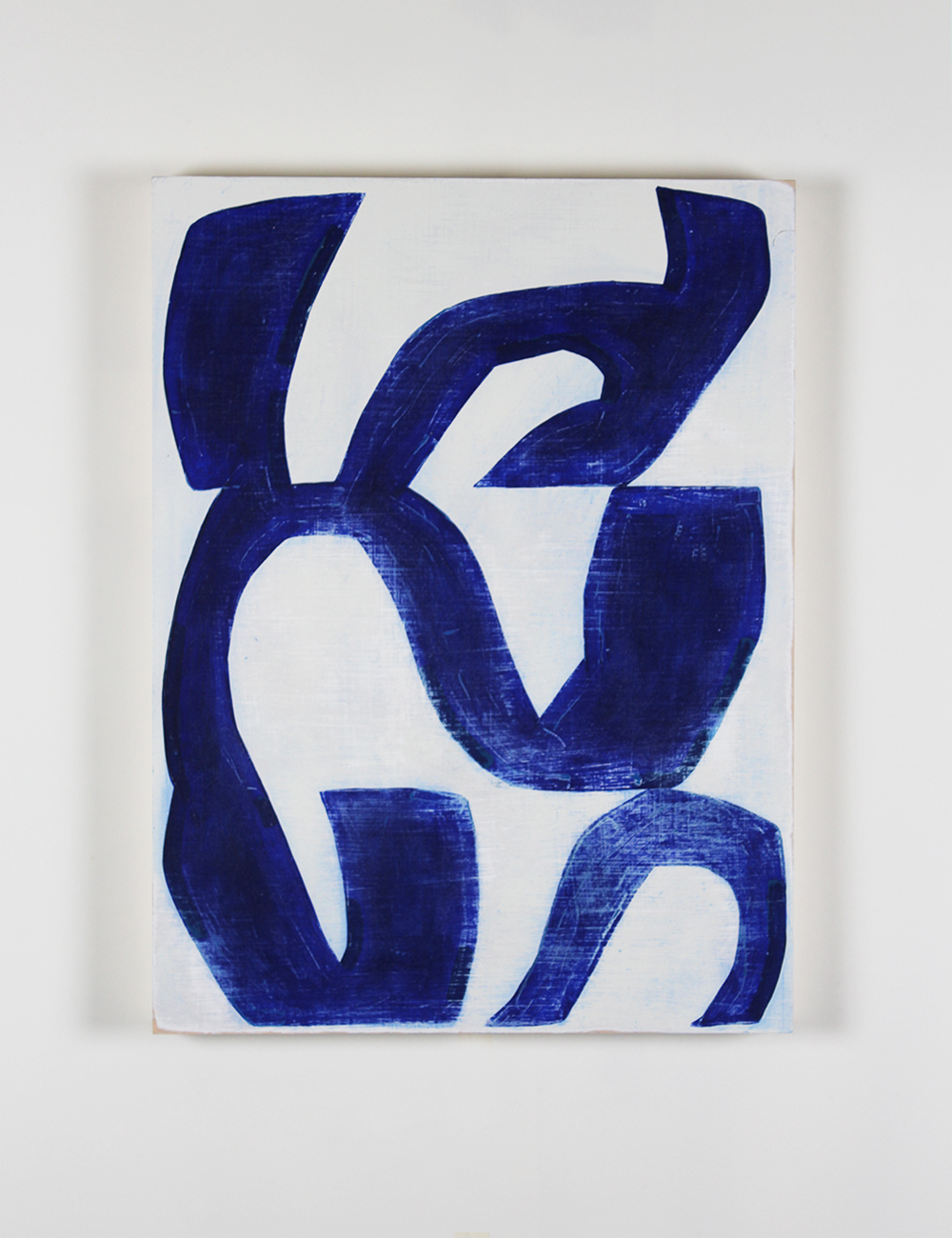 Untitled, 45x60cm, Acrylic on plywood panel, 2017