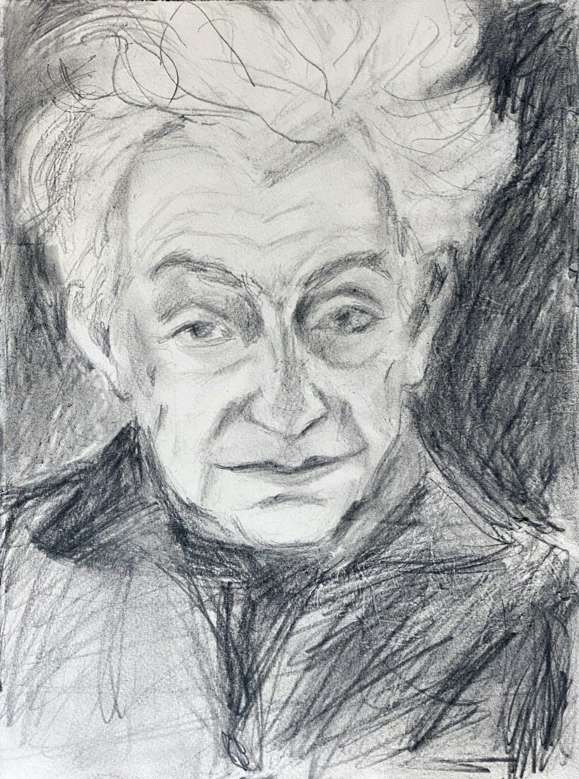 Drawing of Vince Hallam, 93