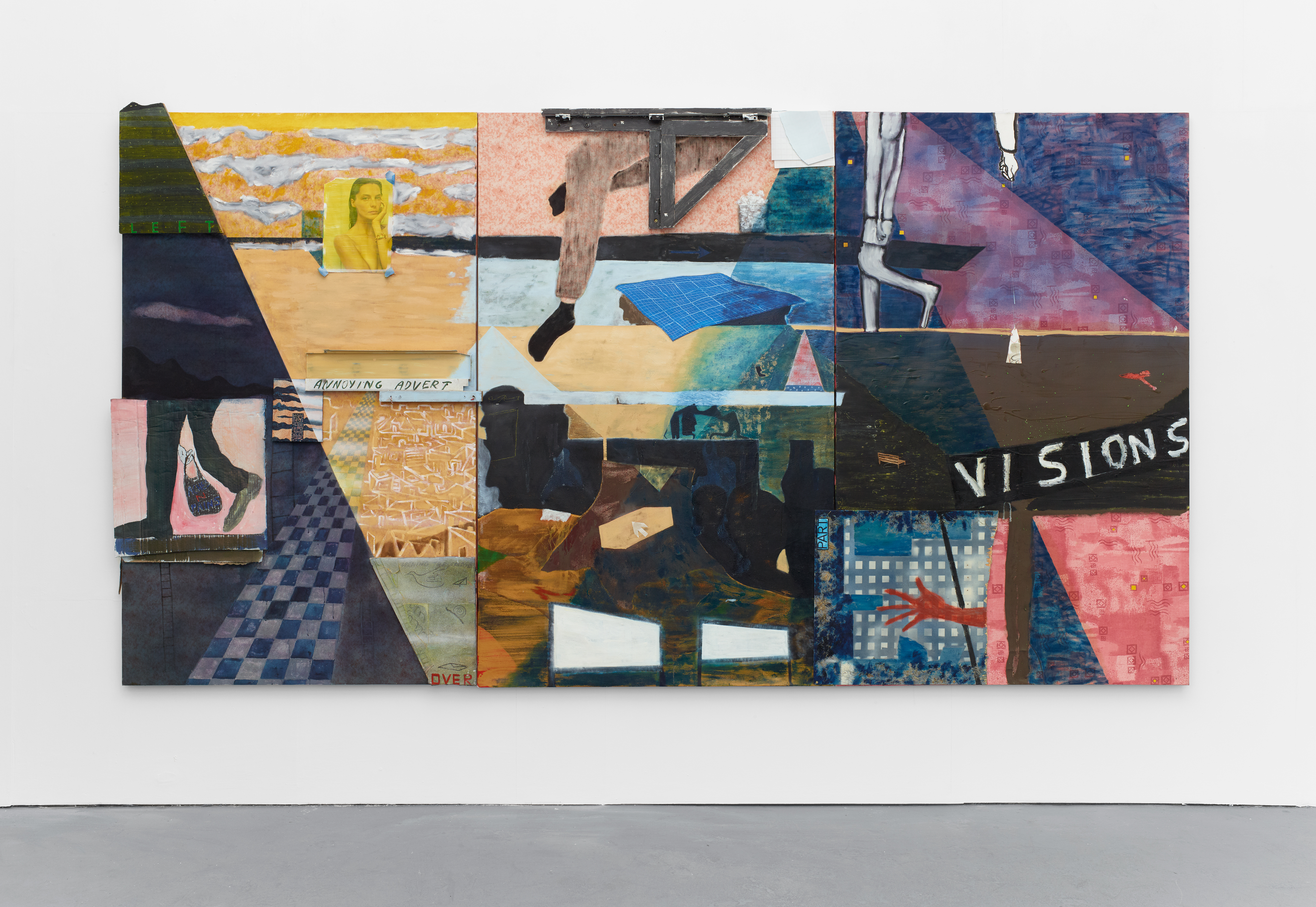 Somethin' ain't right, 200x373cm