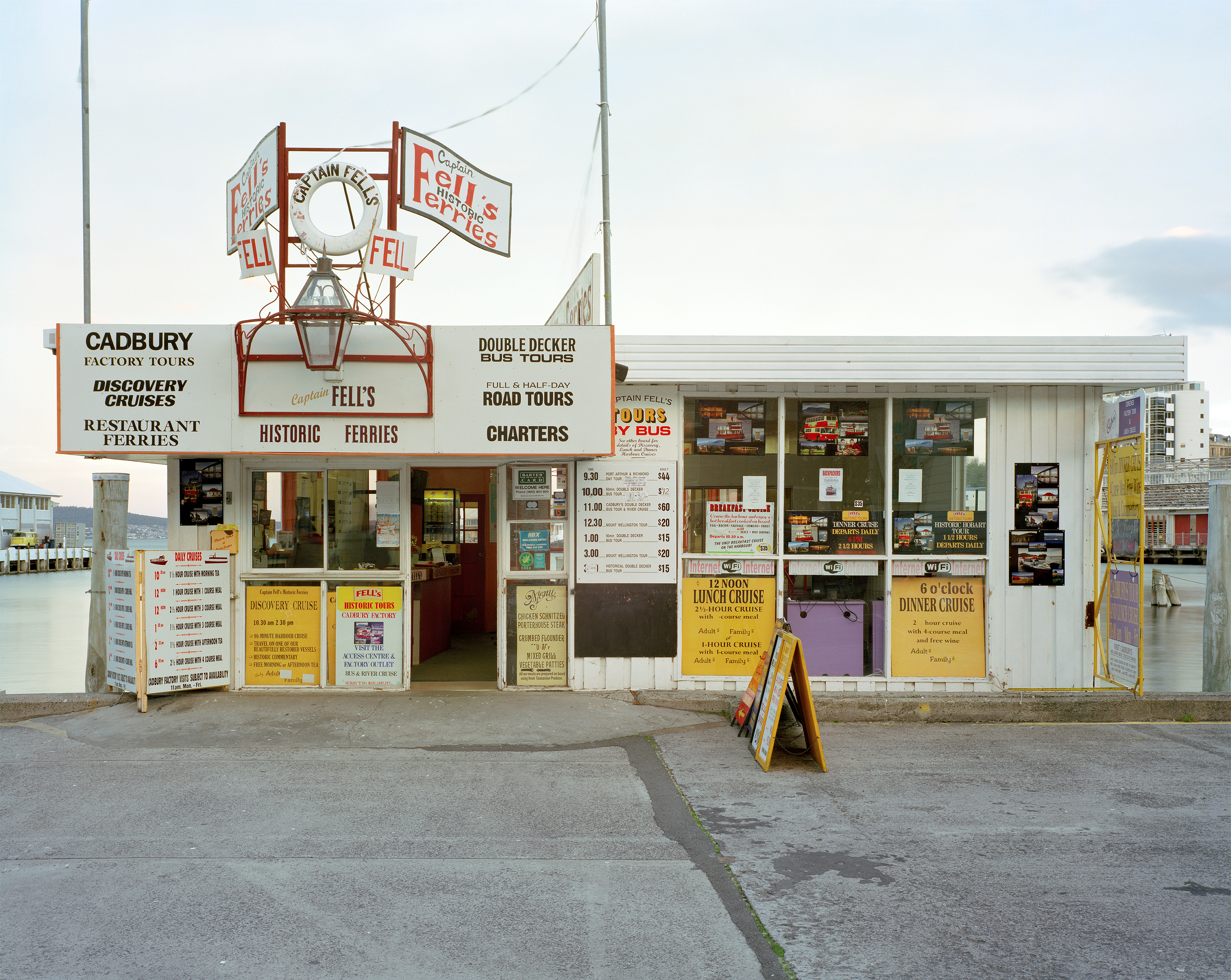 Captain Fells Historic River Cruises, archival inkjet print, 100cm x 94cm, edition of 6