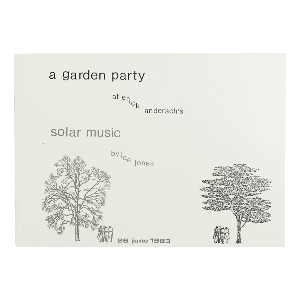 Edition Telemark 628 04 Joe Jones - A Garden Party (1983)