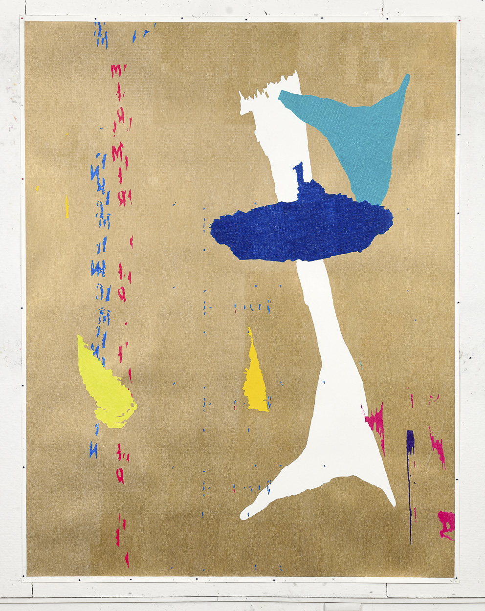 Cloud Thunder Confidence Control, 2020. pencil on paper. 190cm x 147cm