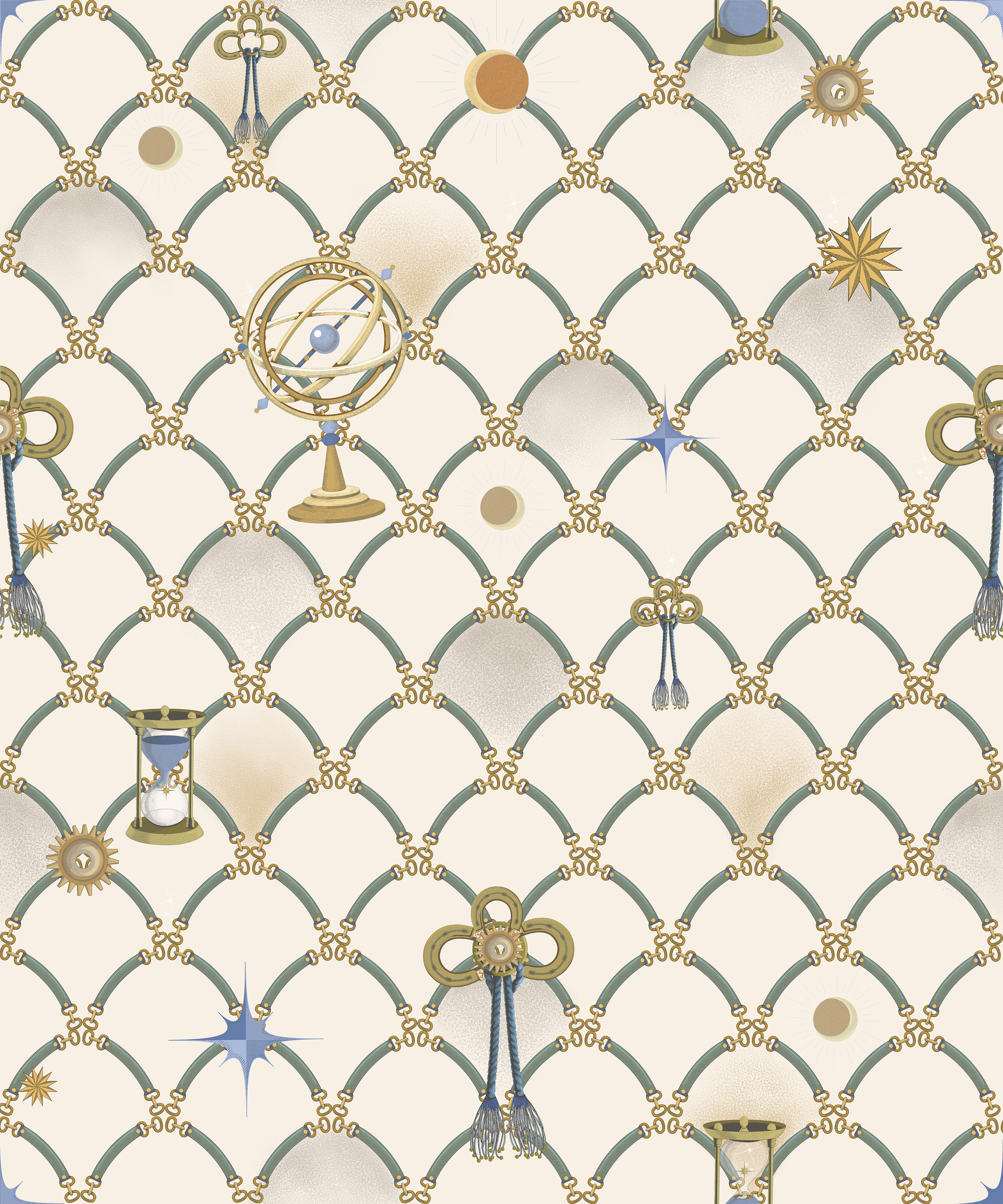 Rhythm of time (Beige)