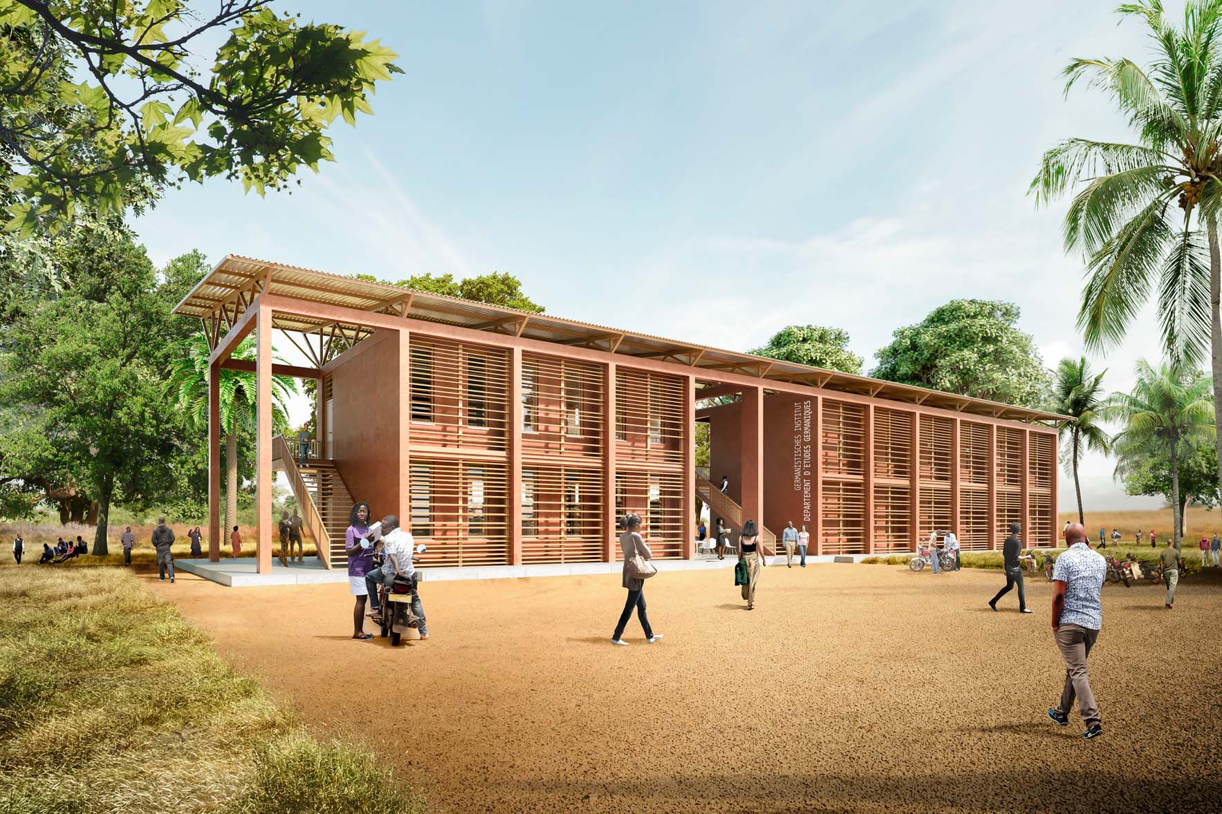 Perspektive Südseite