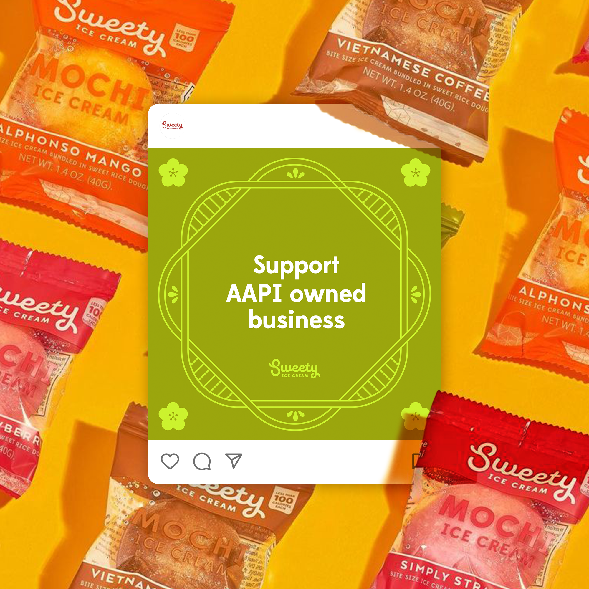 Sweety Ice Cream Co — Brand Design