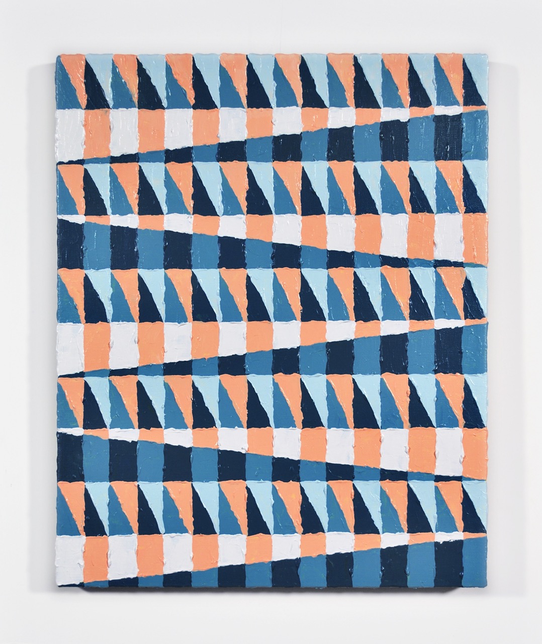 Schmear Acrylic, canvas 16 x 20 inches 2013