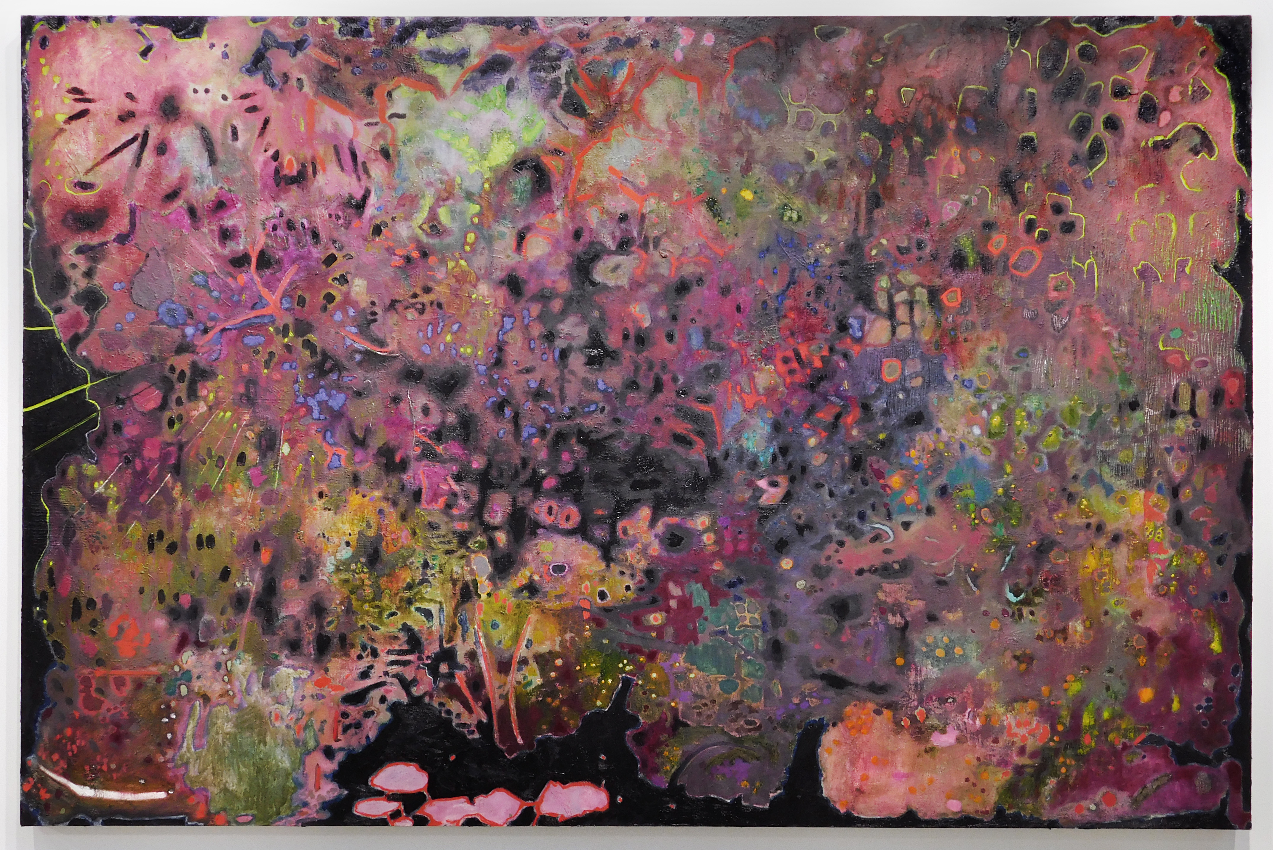 the run | 48 x 72 inches | oil on canvas