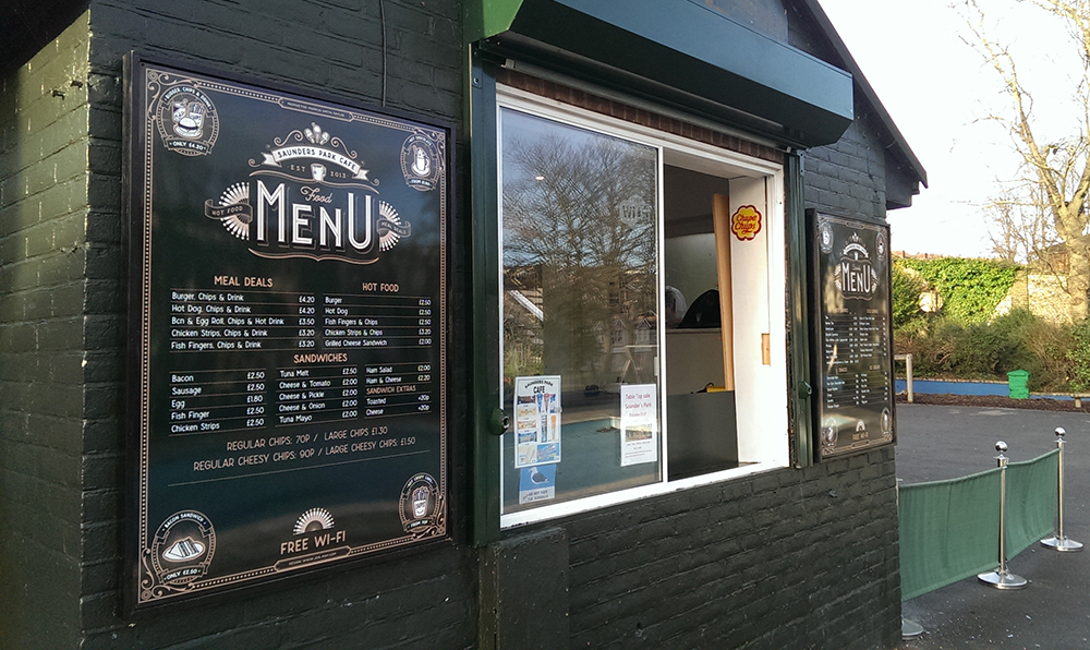 SAUNDERS PARK CAFE — Jon May