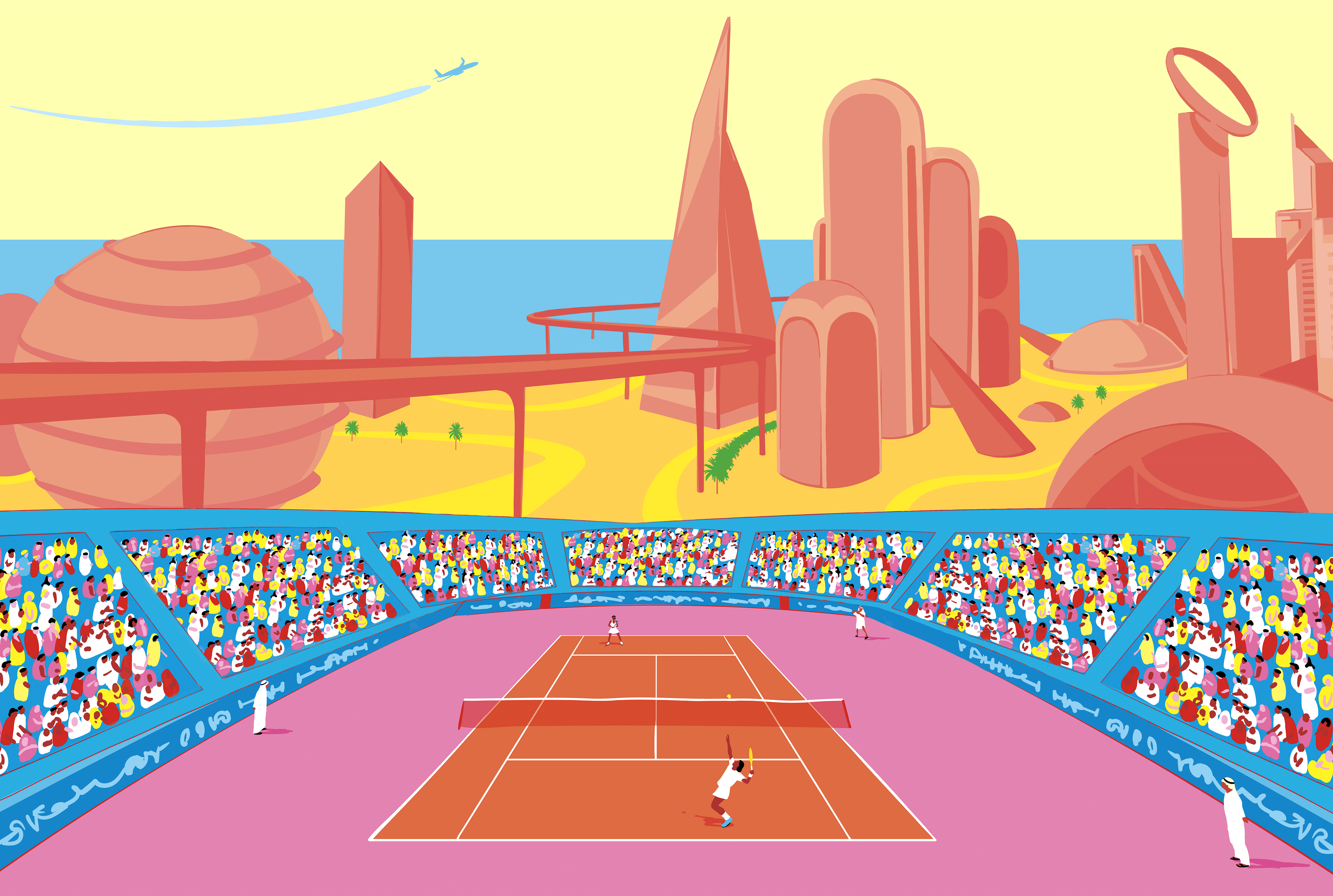 Racquet / The Saudi Quandary / 2023