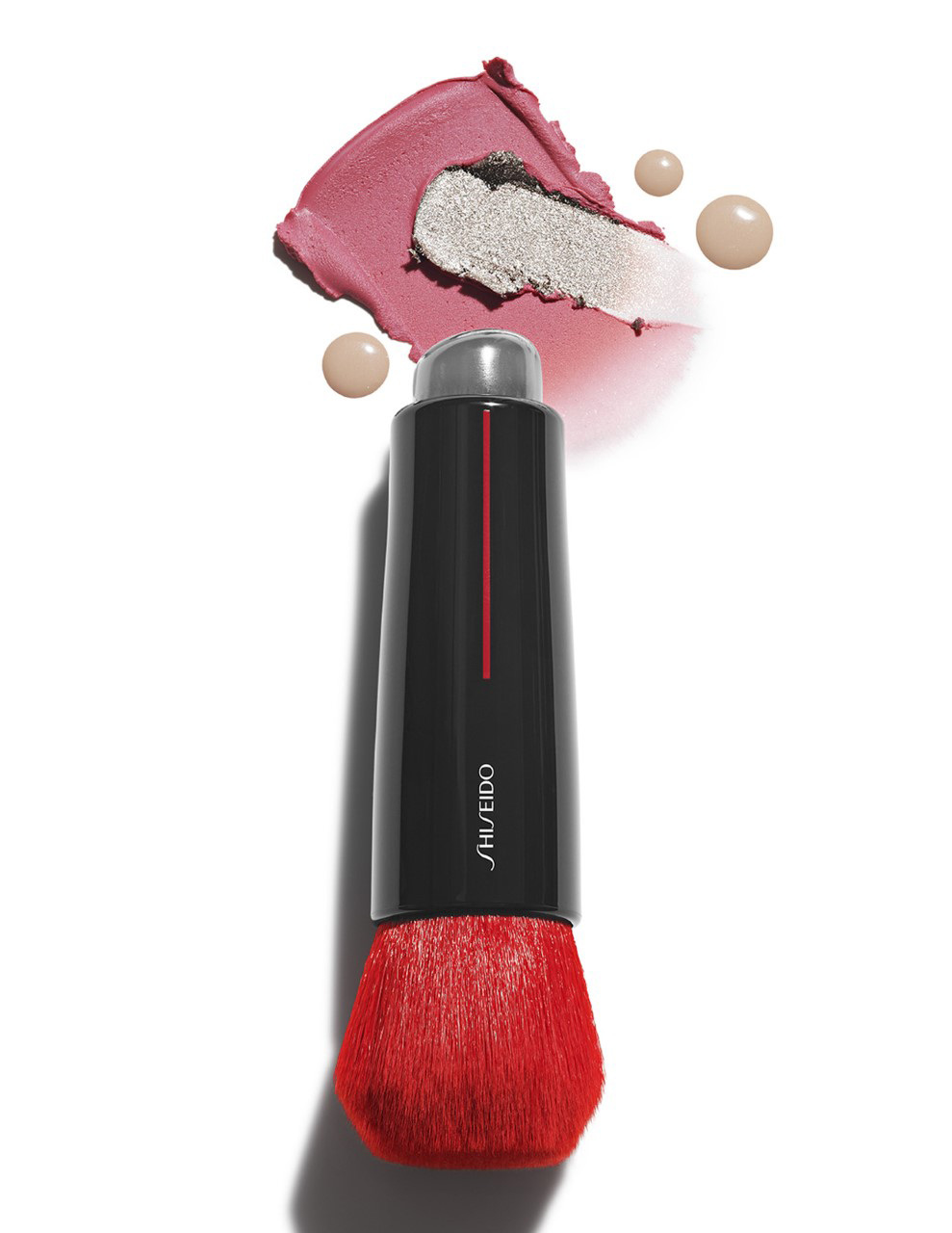 Texture Stylist Rachel Haas creates a diverse texture and product display for Shiseido