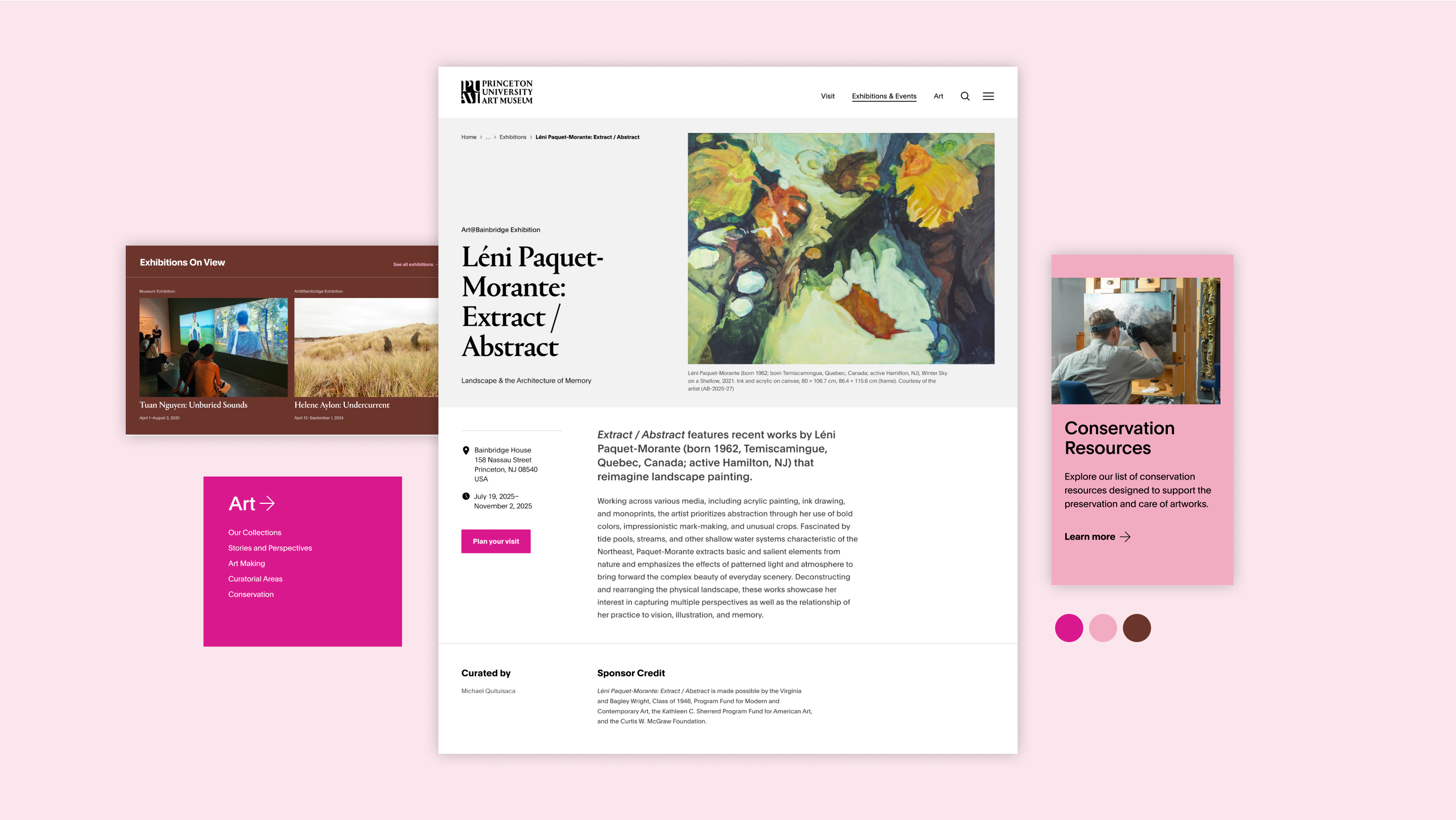 Translated the new visual identity created by agency 2x4 into a digital language that balances clarity with sophistication.
