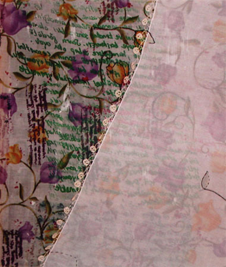 Yazma, 65 &times; 55cm, Mixed media. 2004