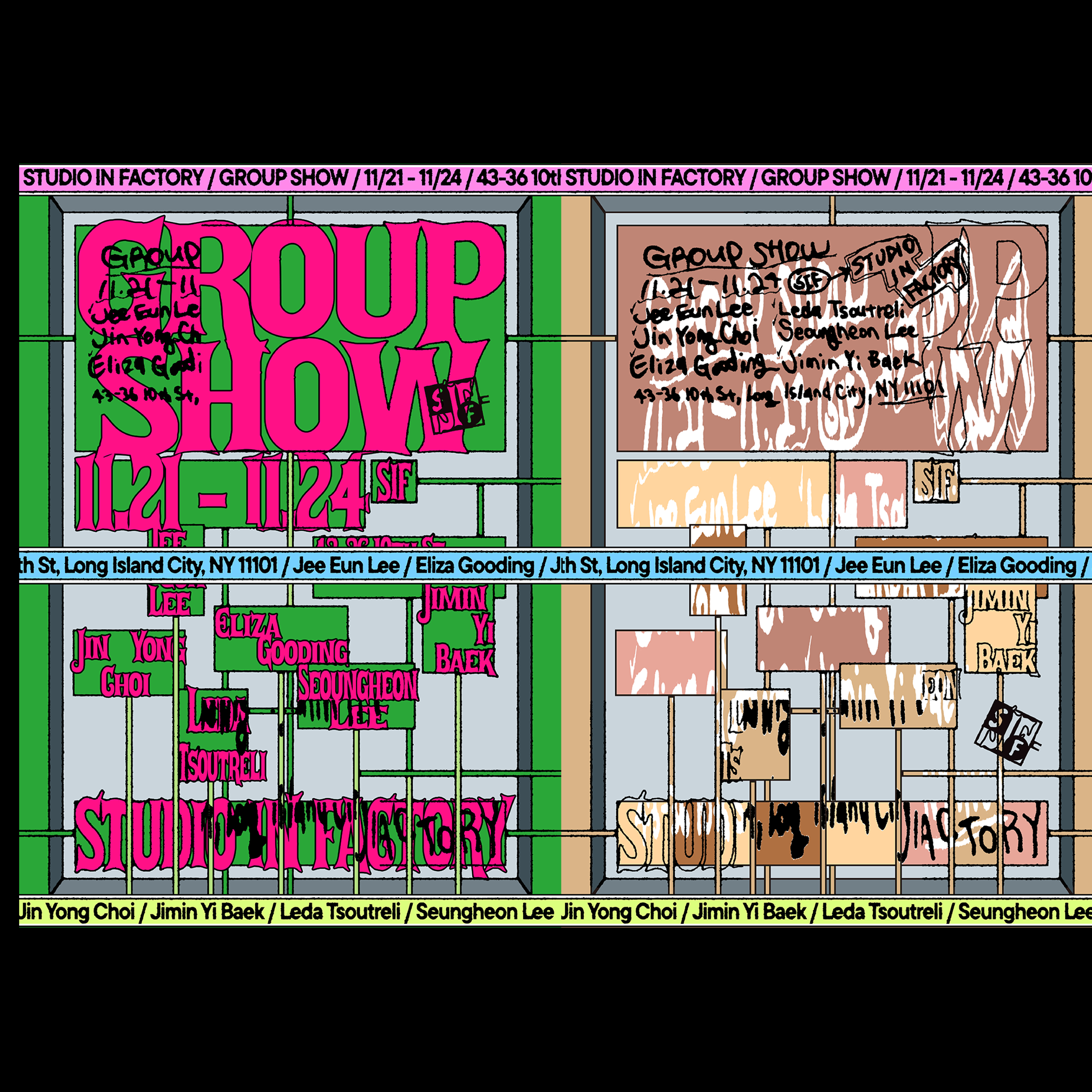 Branding & Poster Design for @studioinfactory