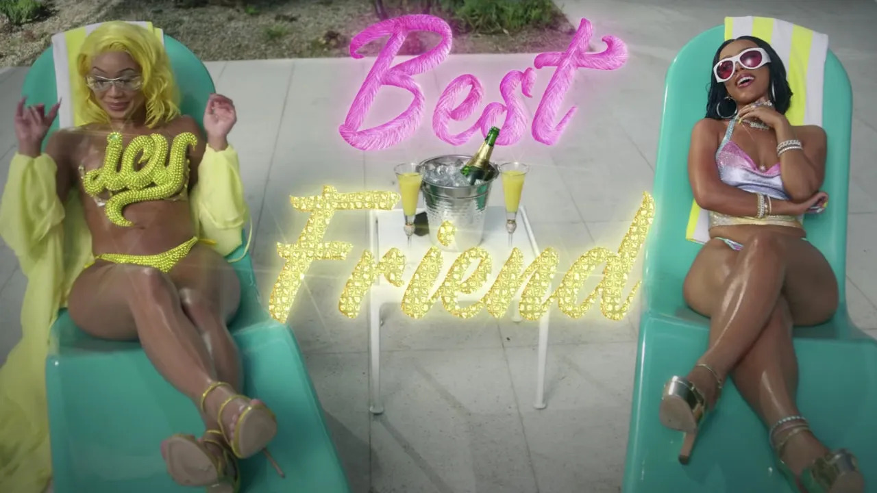 saweetie, doja cat - best friend