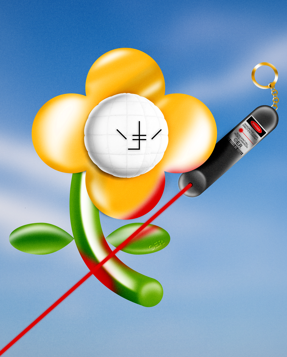 guns don't kill flowers, lasers do. ✶2021