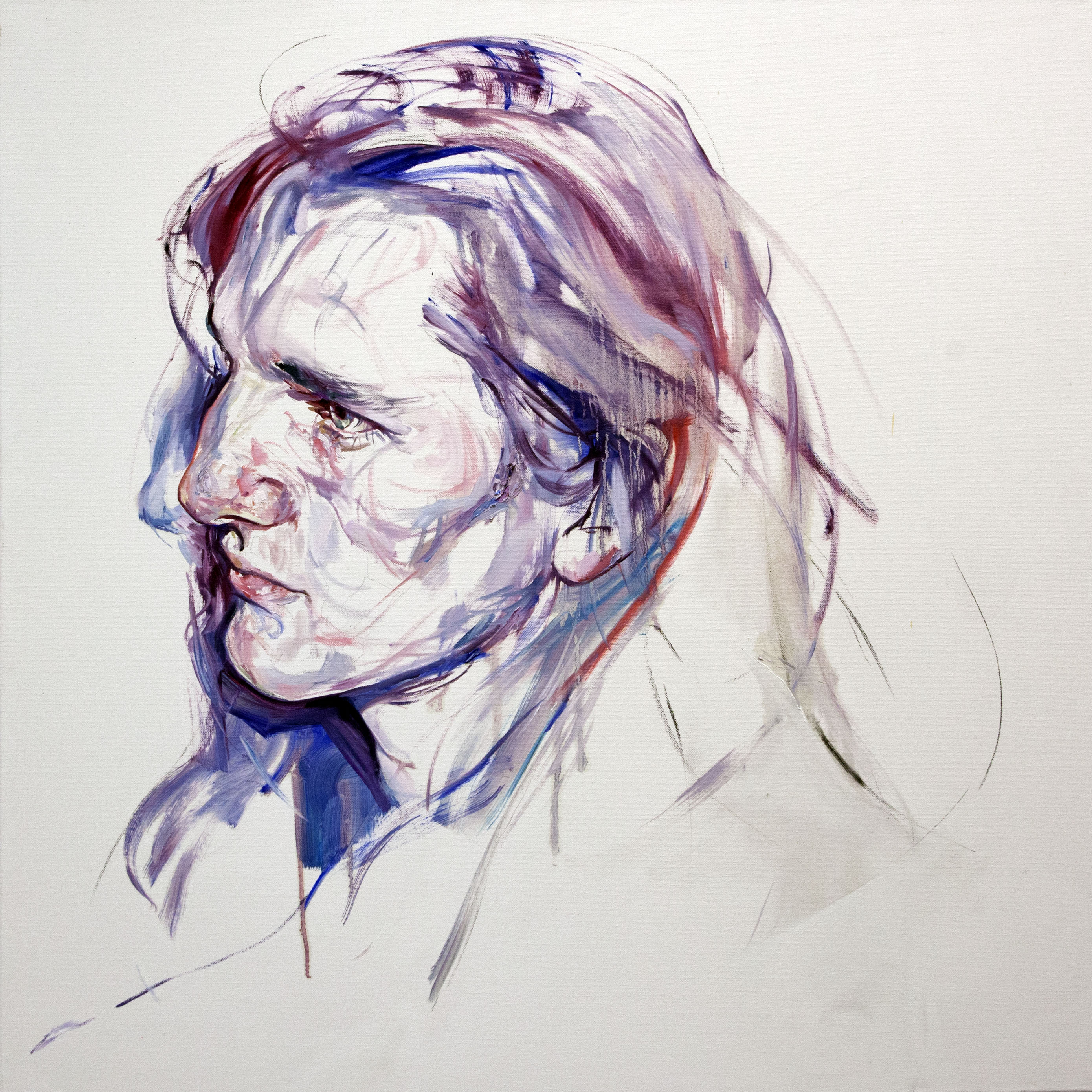 Conor, 100 x 100cm, Oil on Canvas, 2015
