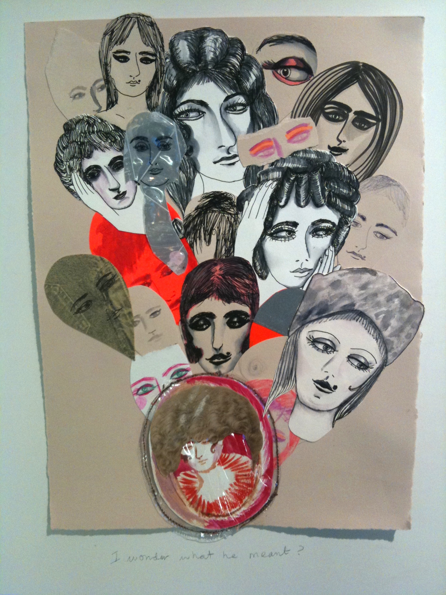  I wonder what he meant