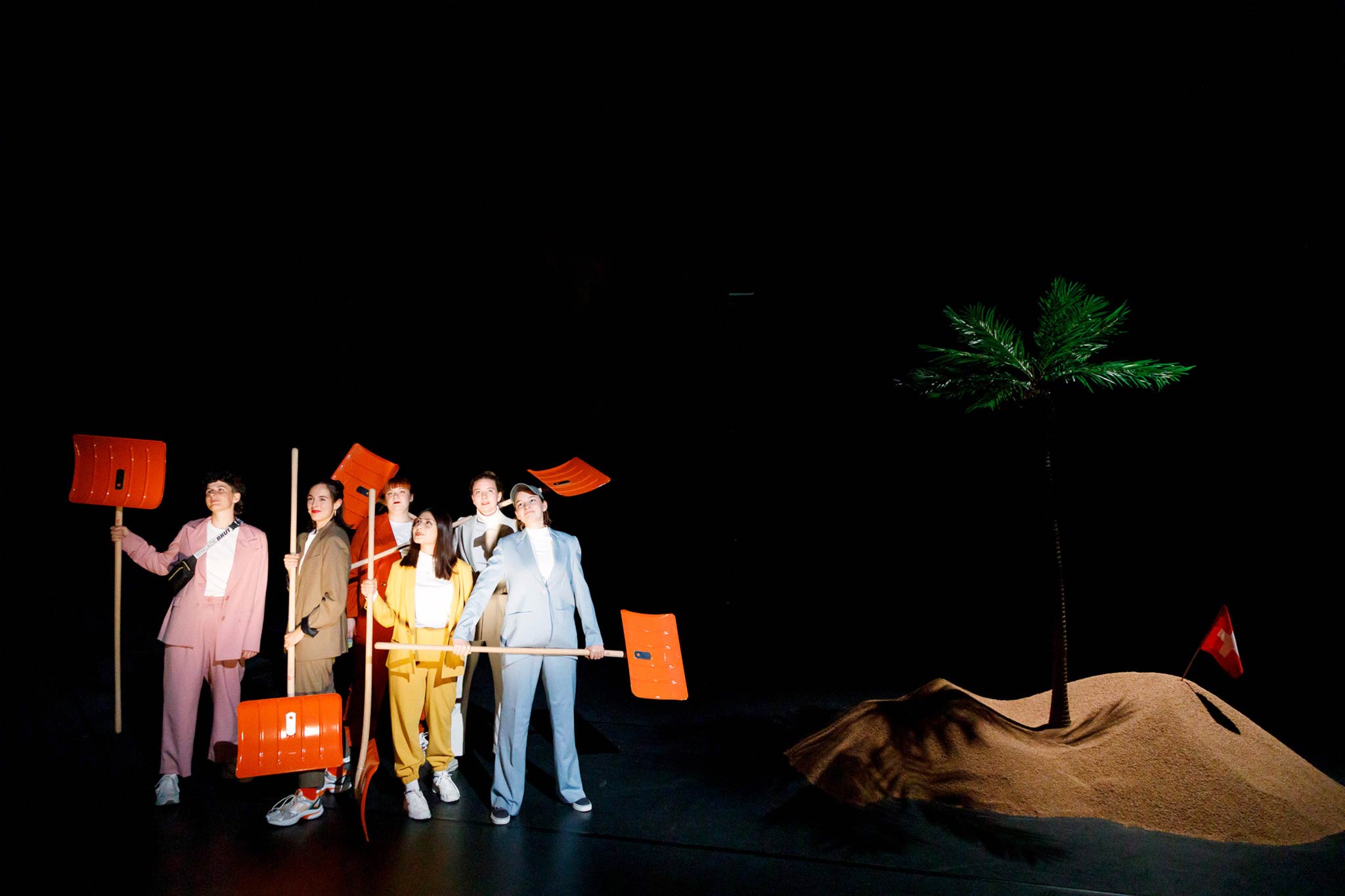 «GO TELL», Junge Marie, Aarau, Fanfaluca 8.