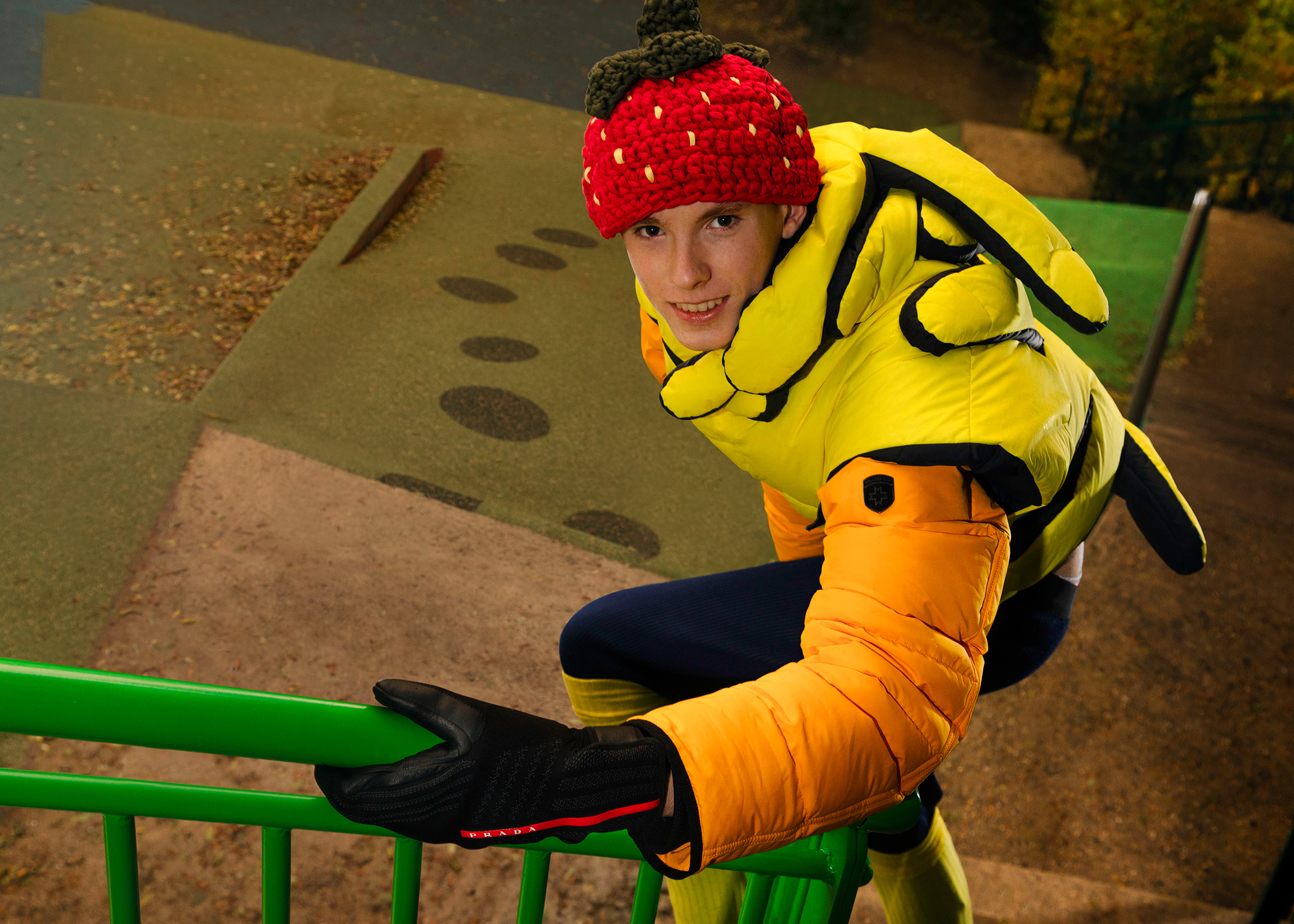 ESQUIRE ITALIA 18.  WITH SALOM&Eacute; POLOUDENNY