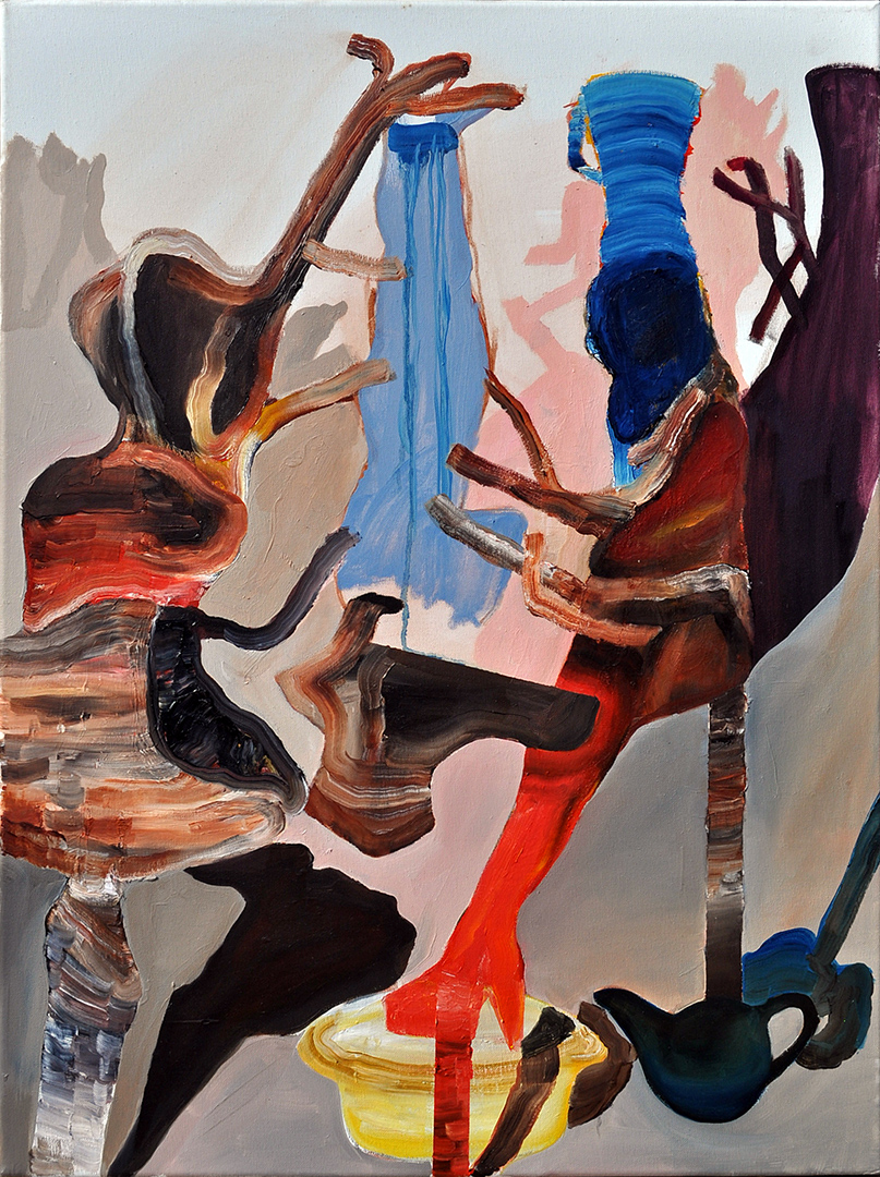 Marriage 2016 Oil on canvas 80x60cm