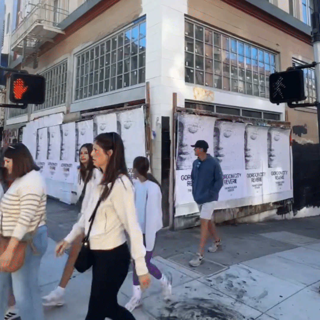 Billboards and outside advertising by Mackleworth Studio, for Gorgon City’s fifth studio album ‘Reverie’, released in July 2024 via EMI Records