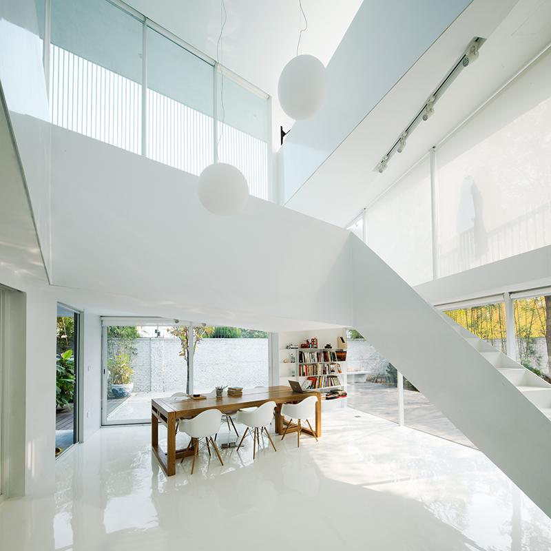 studio on the ground floor