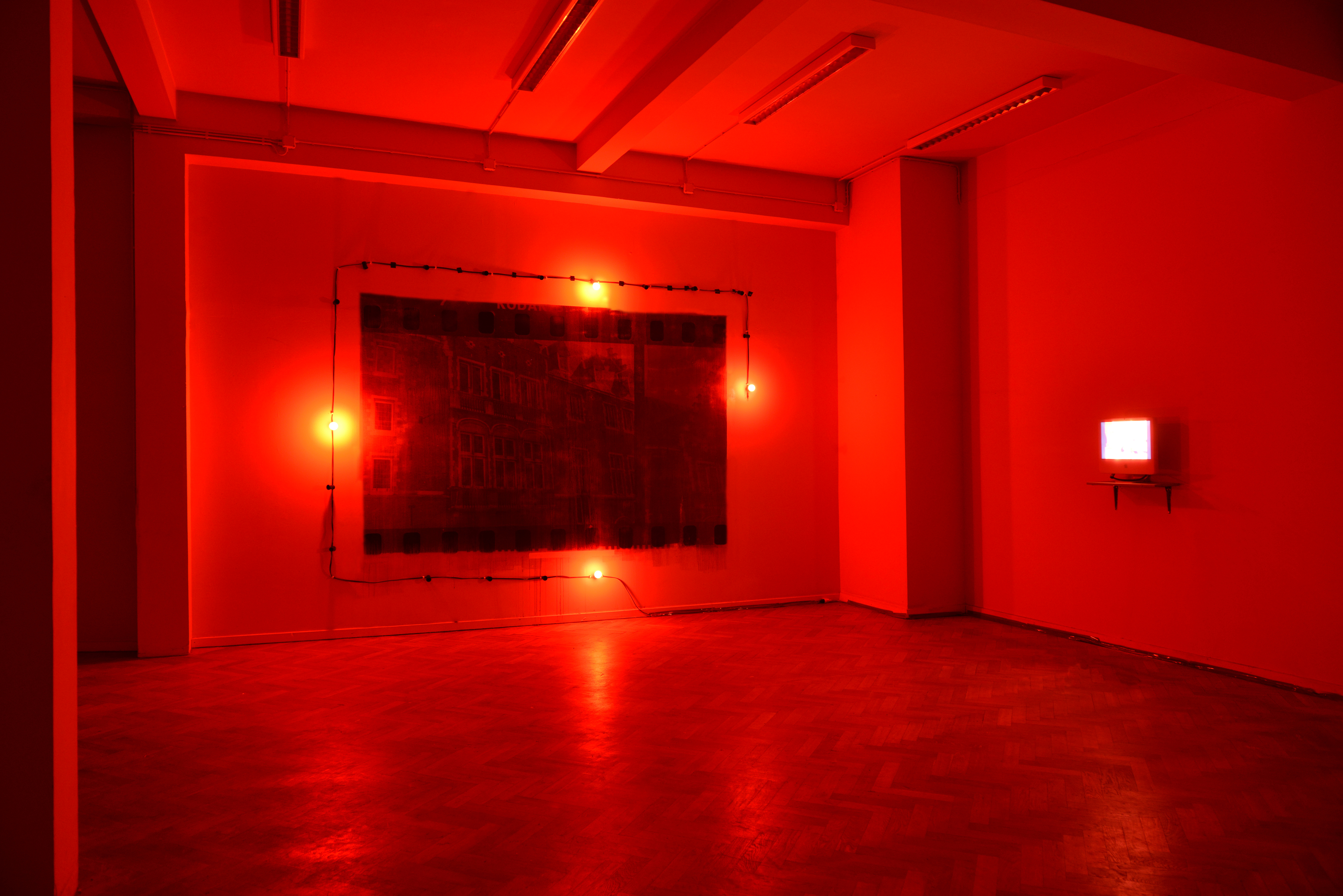 Installation view, Ithaka 21 (2013), Visual Arts Festival, Leuven, Belgium