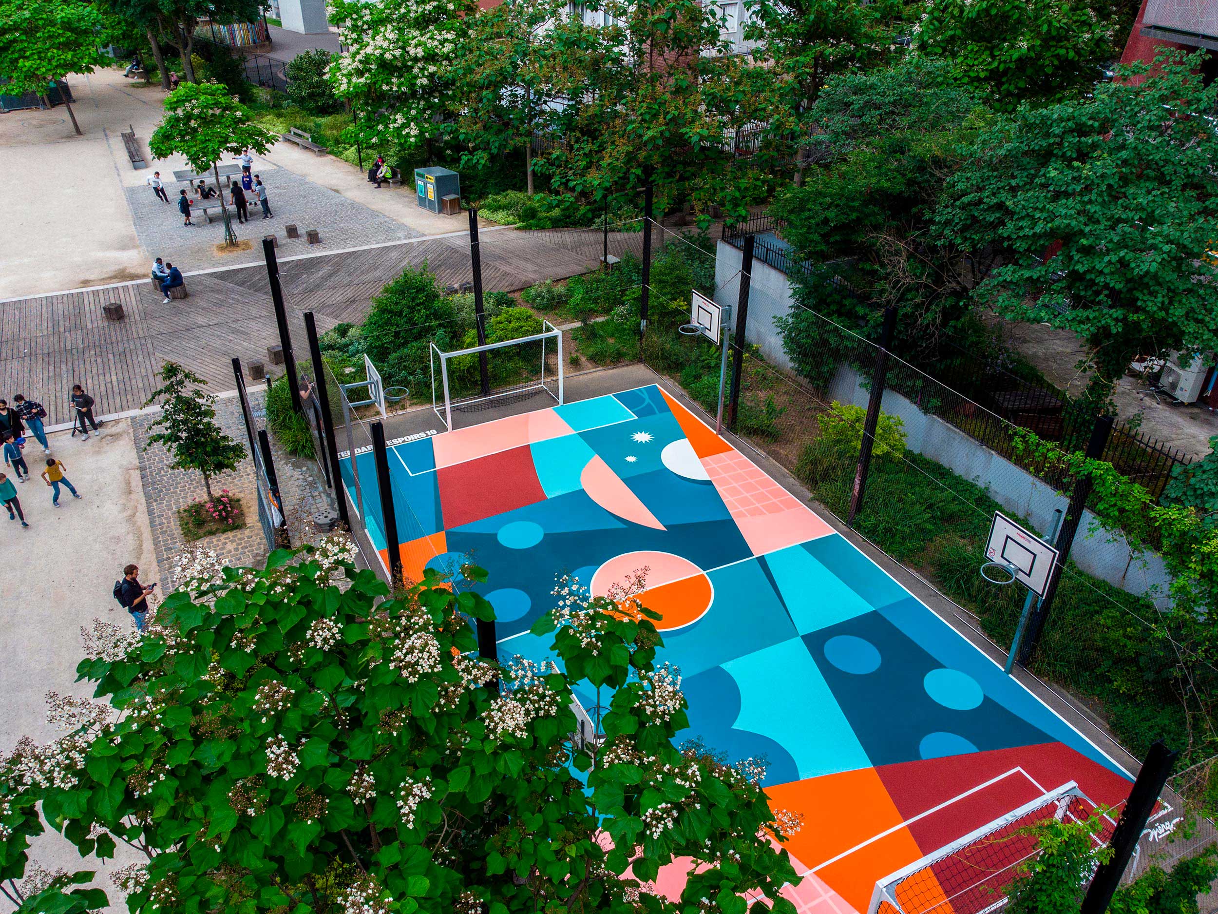 Playground Jardin Luc Hoffman / Paris 75019 — stephaneopera