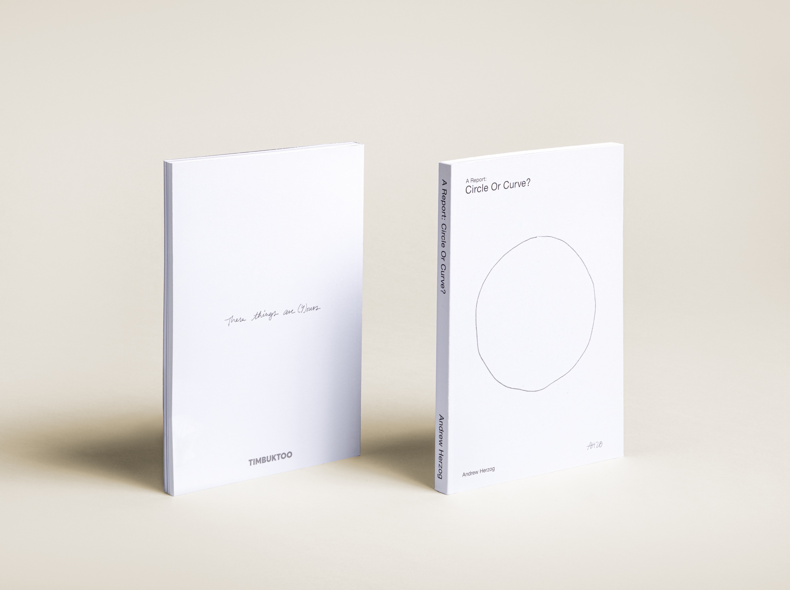 COVER DESIGN FOR A REPORT: CIRCLE OR CURVE?