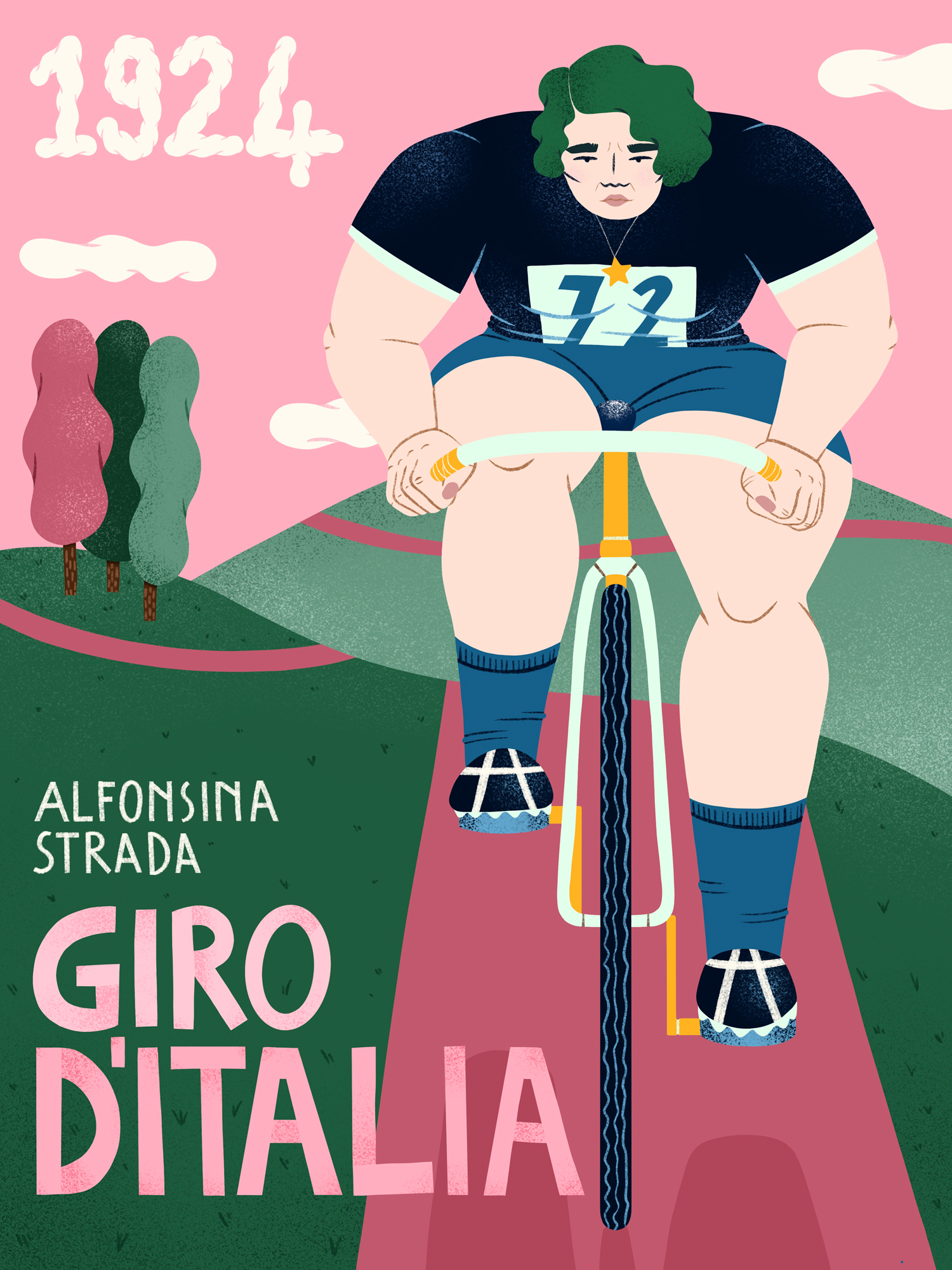 Alfonsina Strada, Giro D'Italia 1924