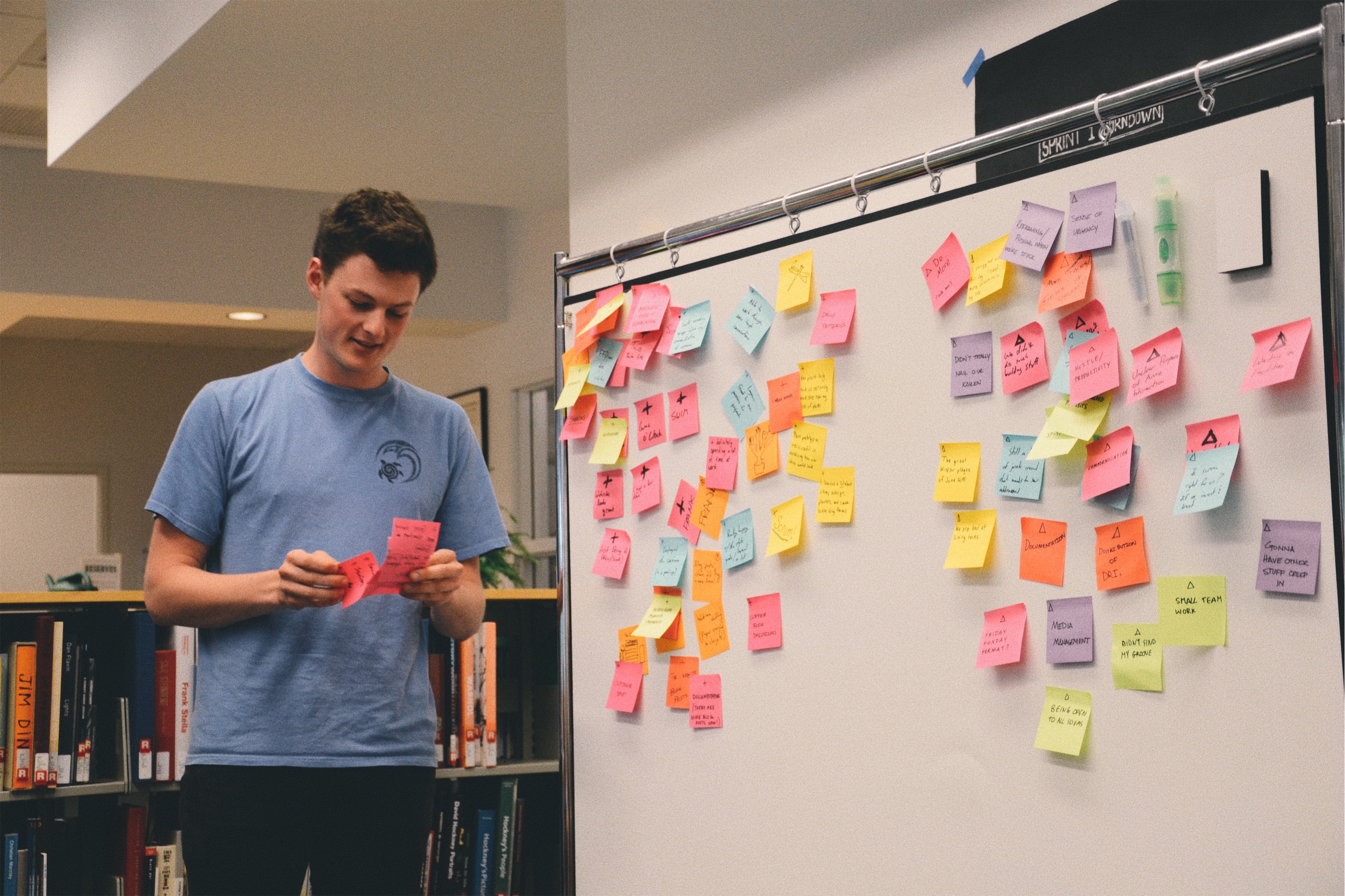 Our weekly retrospectives were frank and highly constructive.