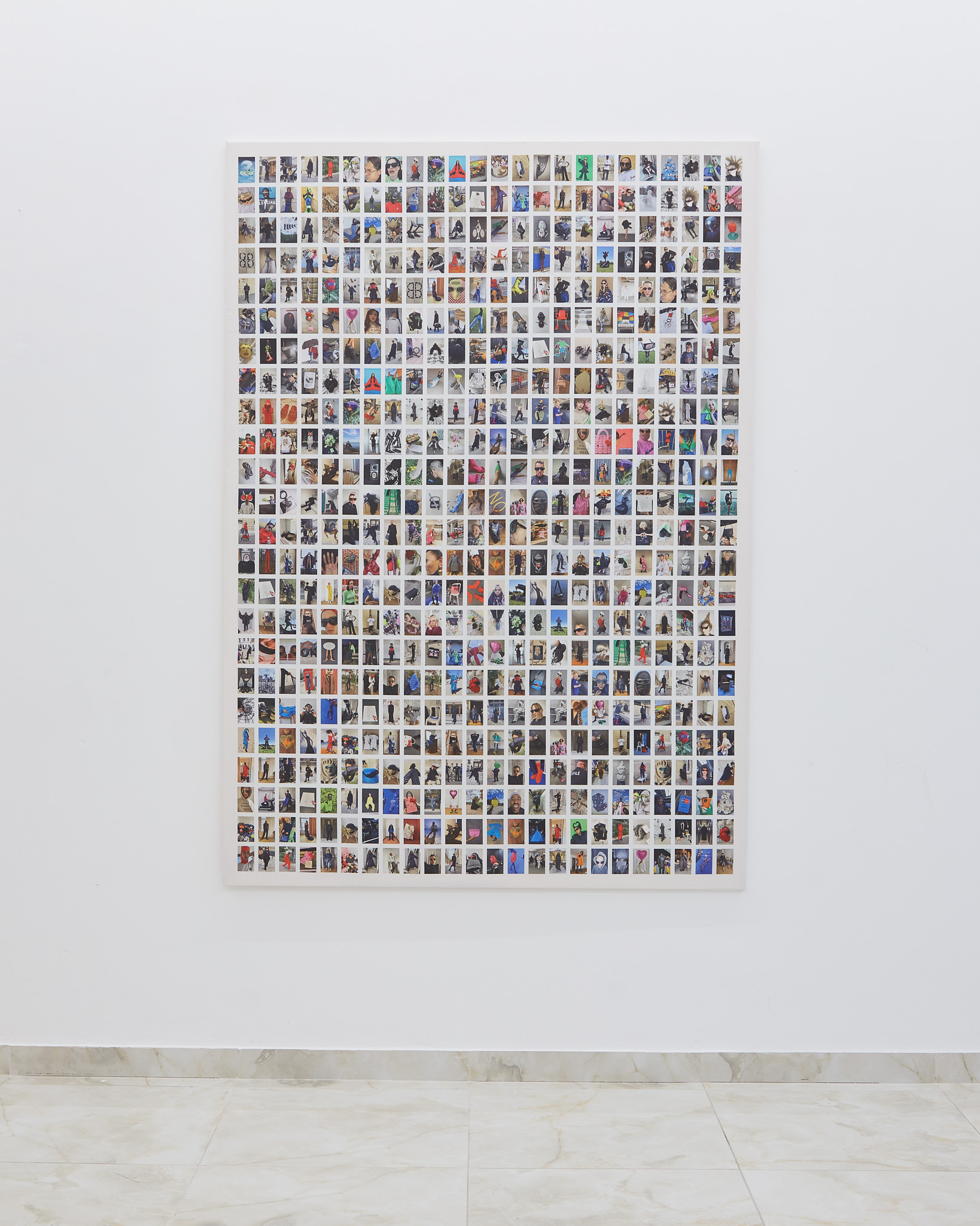 Detail: Hype , 2023, C-type print on percale, 190cm  x 136cm, Unique 