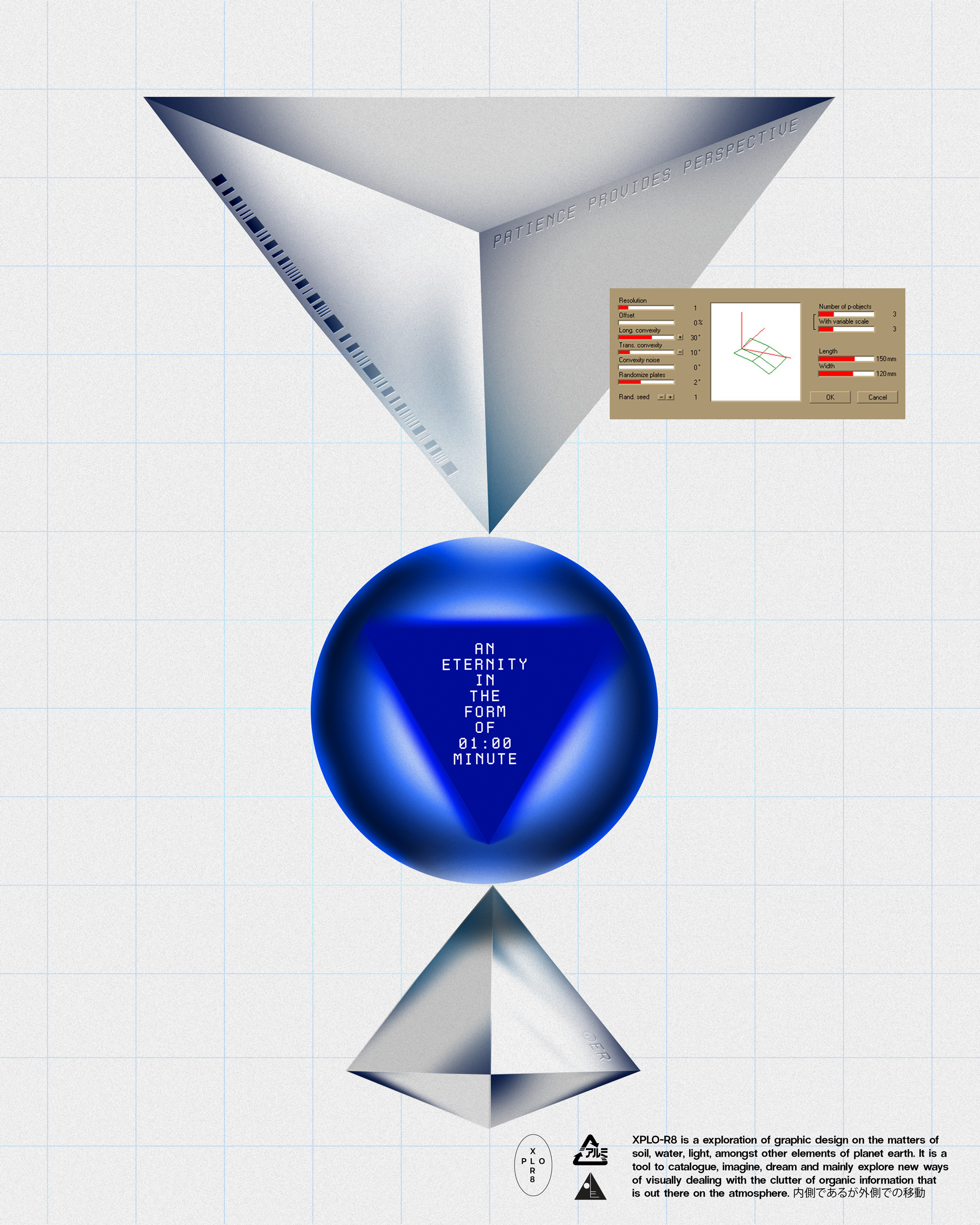 Eternity in 01:00 minute. Galactic Garden collection. ✶2021