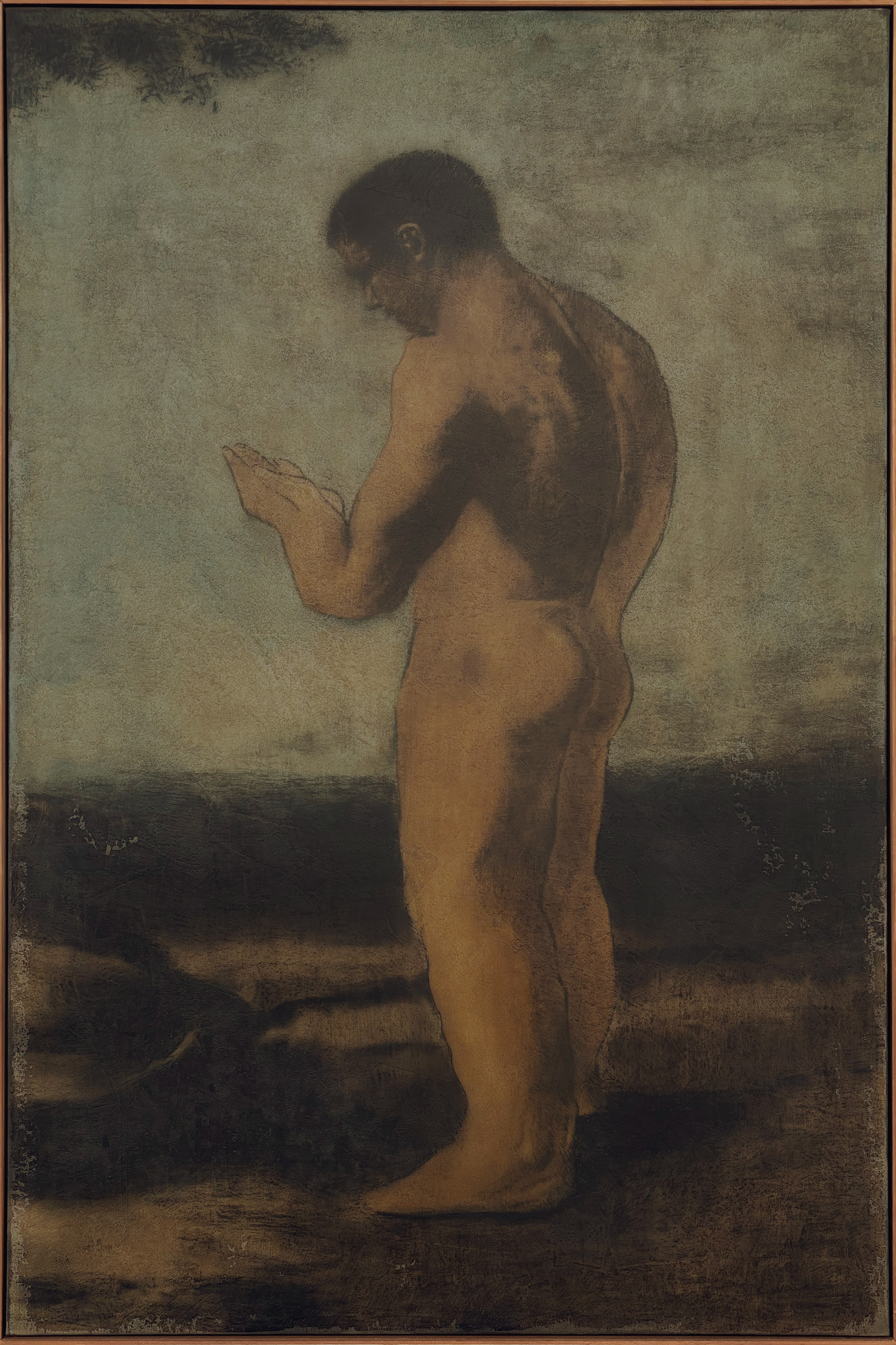 MAN IN THE MIRROR II, 2024. 162x130cm