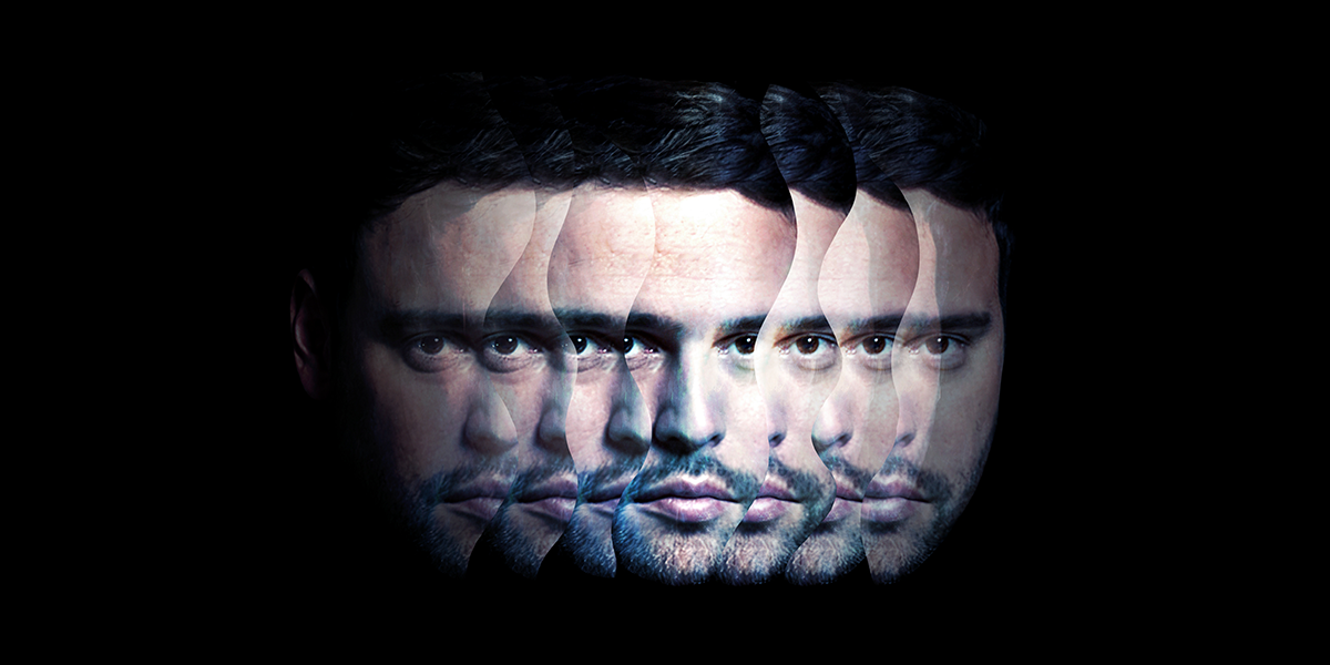 The many faces of Scooter Braun - Illustration by Matthieu Bourel