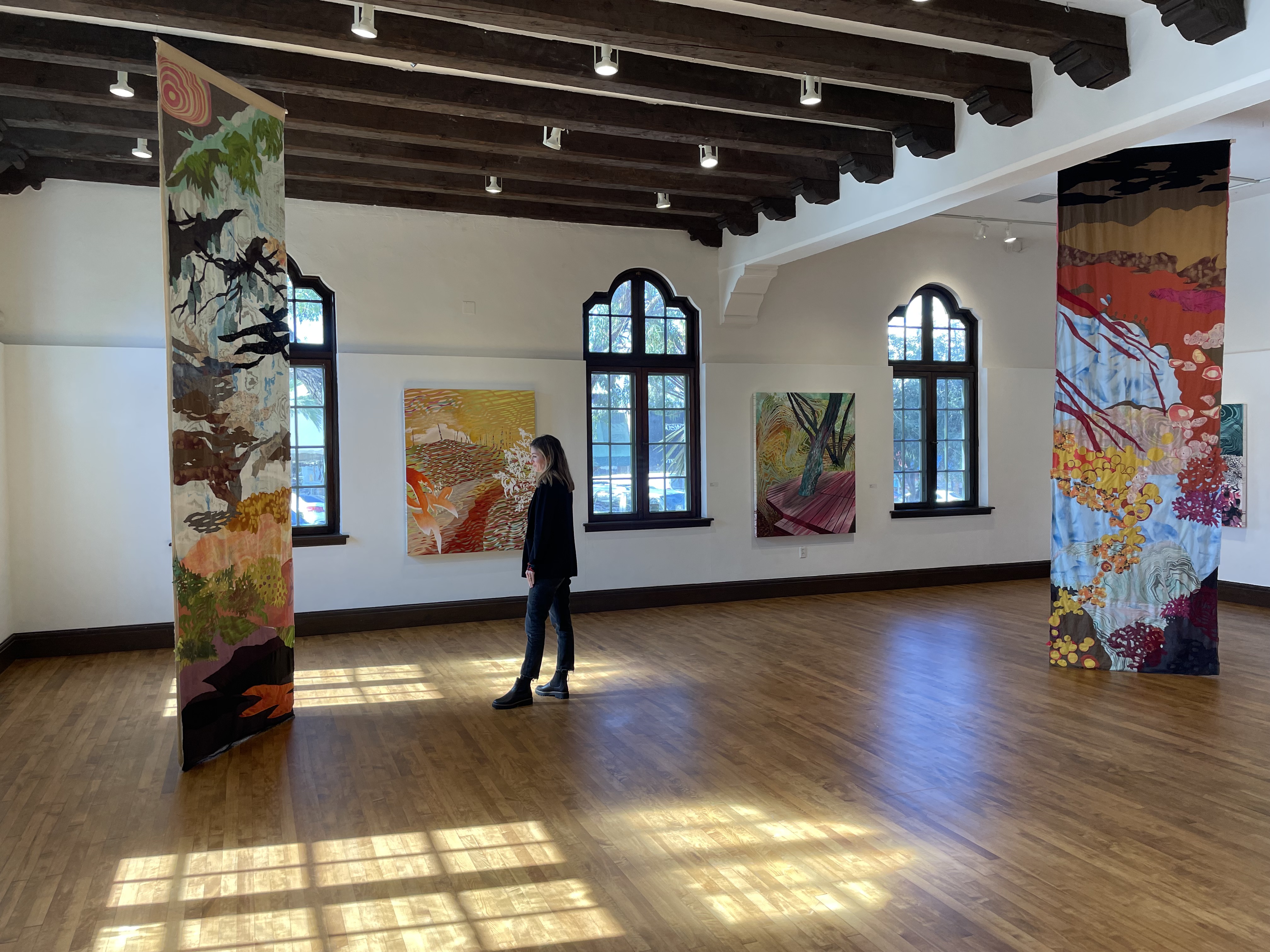  Midden, Installation view, Athenaeum Music and Arts Library, La Jolla, CA 2022" 