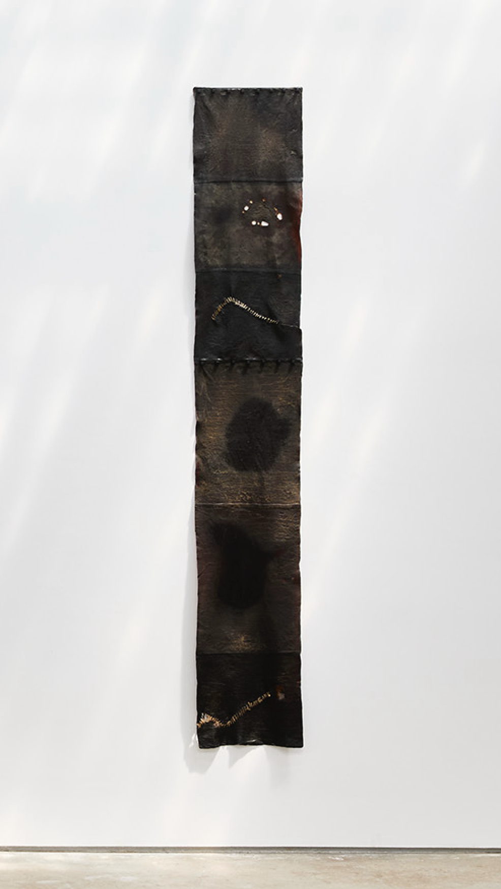 Anne Marie MaesSensorial Skins, SS-archaic black, 2023materials200 x 42 cm︎︎︎Inquire