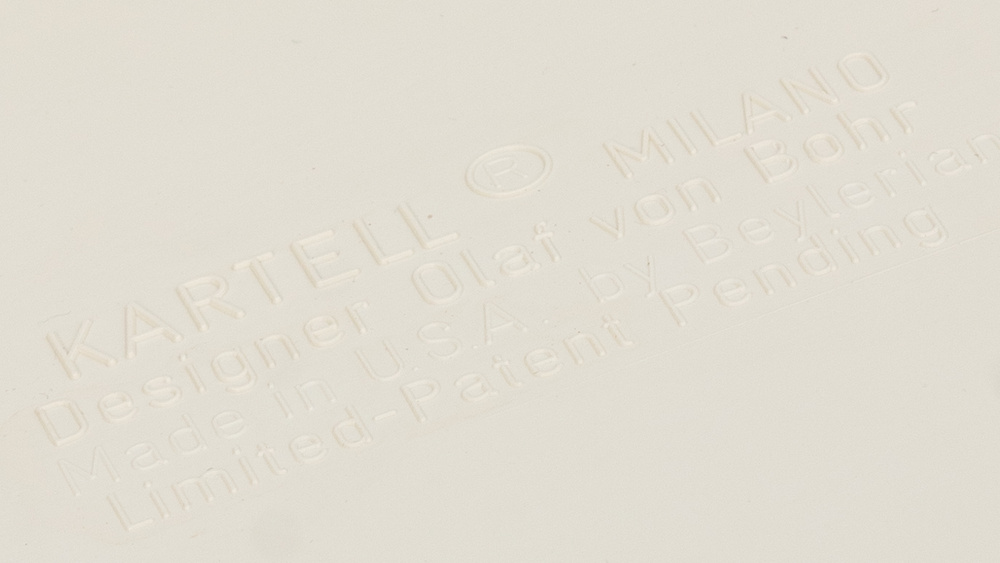 SWEETERFAT KARTELL MODULAR SHELVING SYSTEM OLAF VON BOHR, 1970S SPACE AGE KARTELL PLASTIC SHELF MODULAR RARE